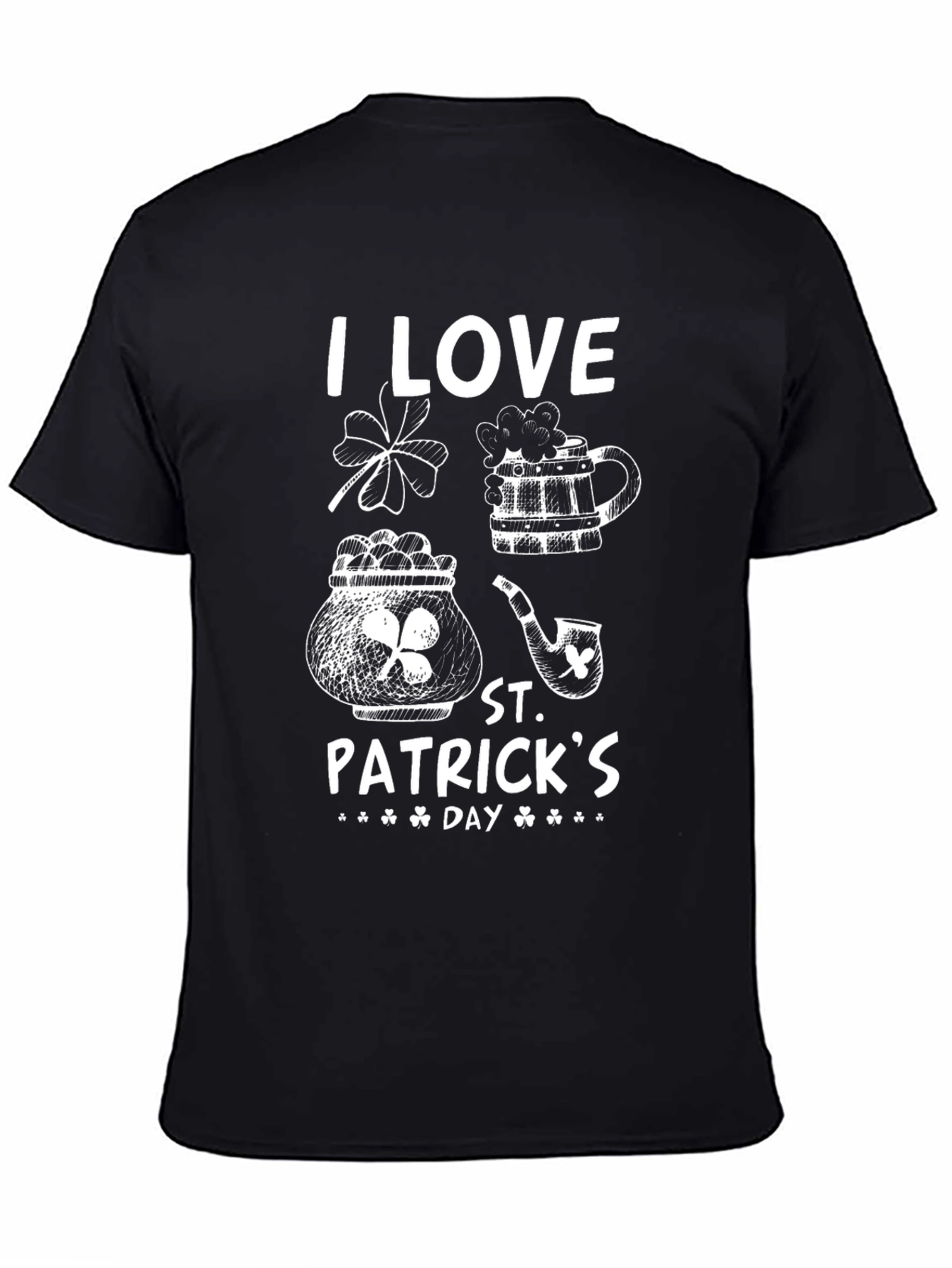 I Love St. Patricks Day Graphic Tee