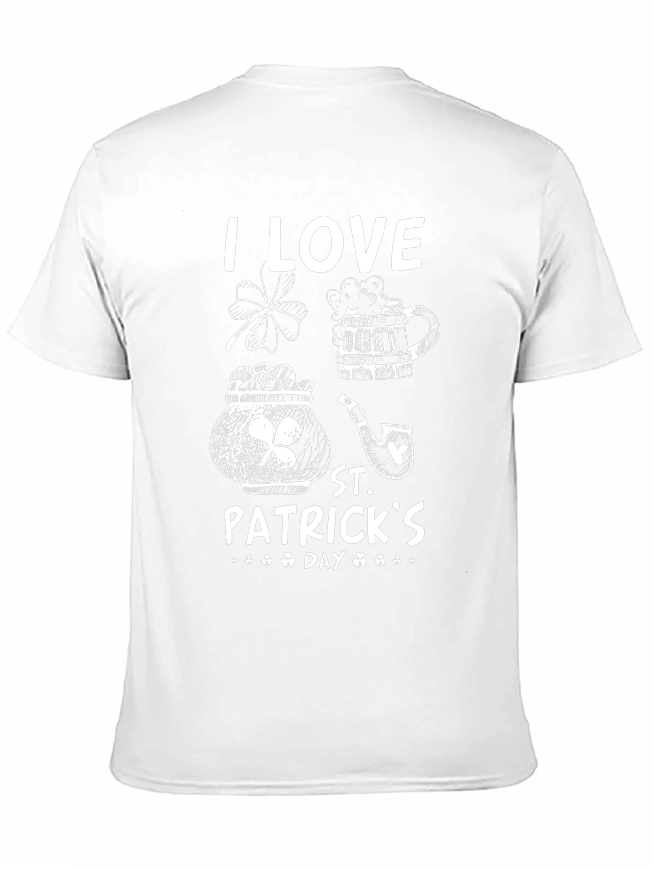 I Love St. Patricks Day Graphic Tee