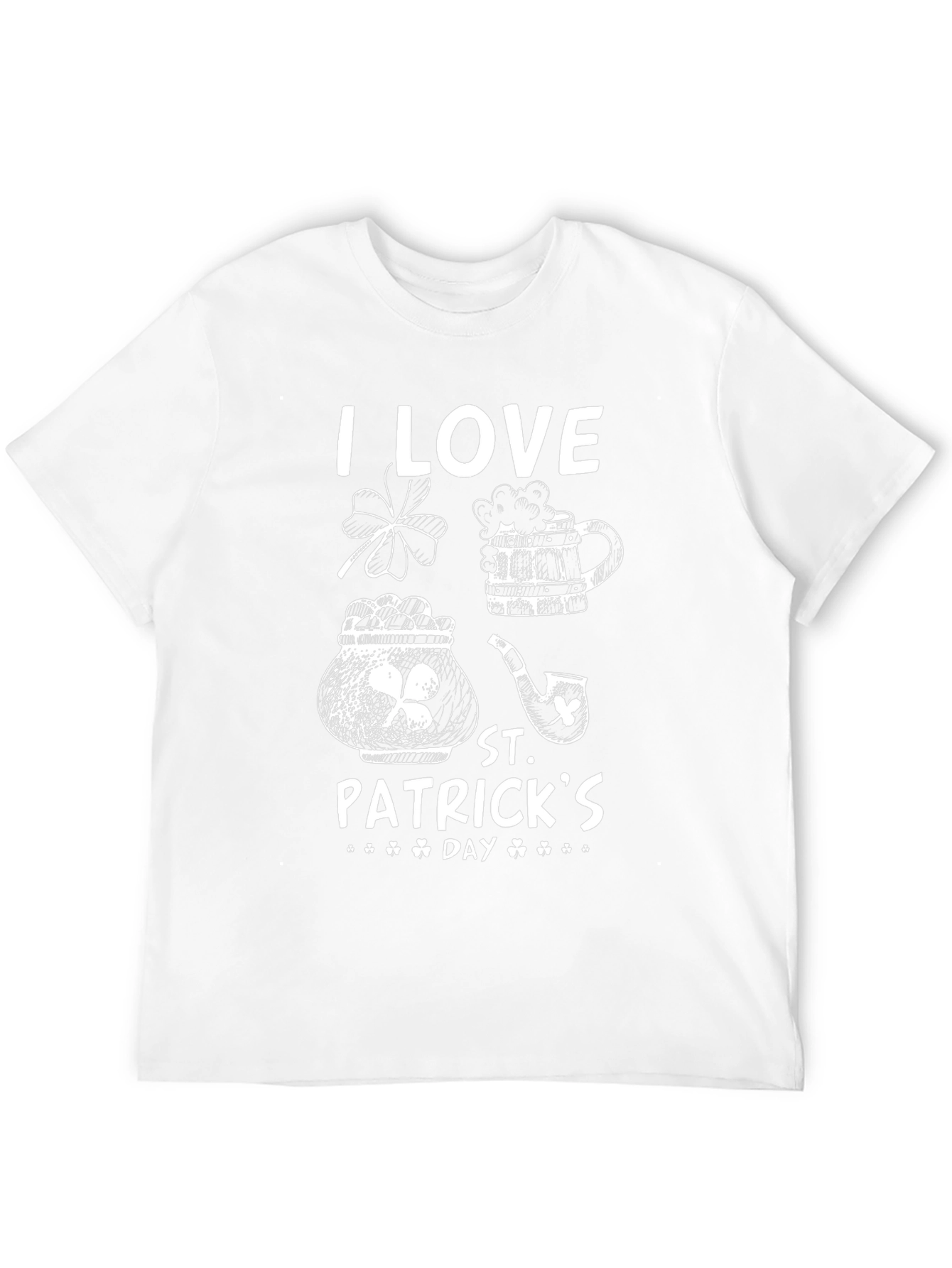 I Love St. Patricks Day Graphic Tee