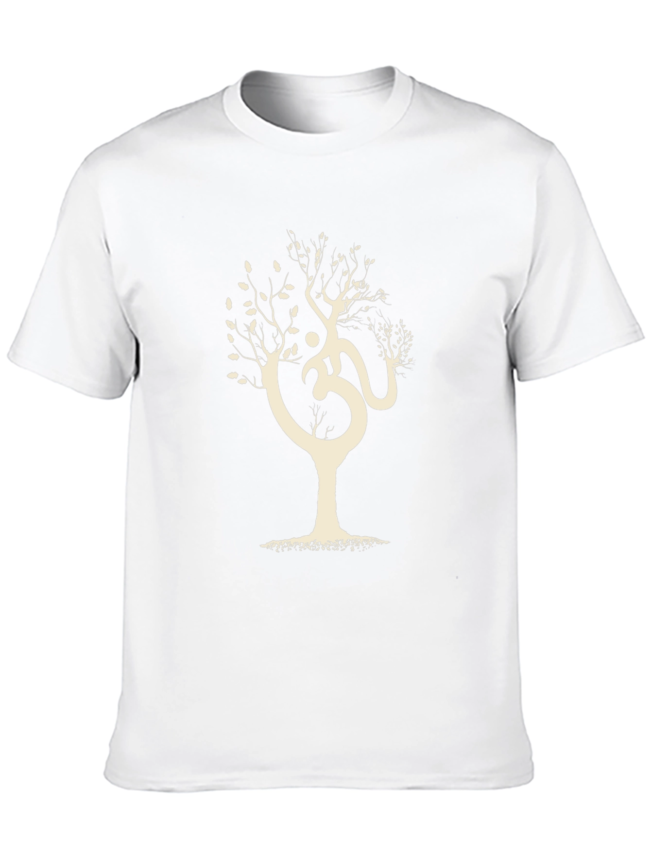 Om Tree Graphic Tee - Black
