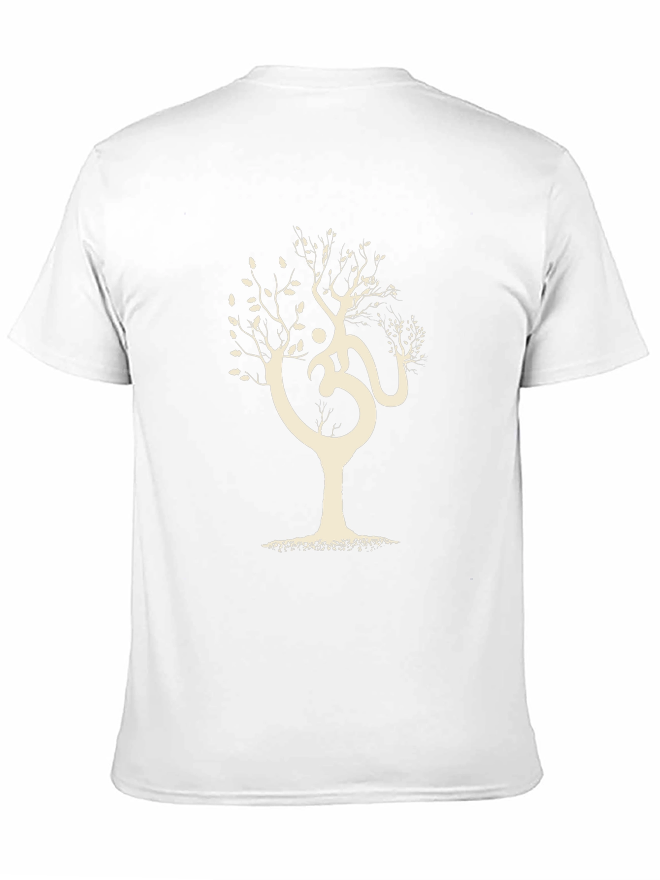 Om Tree Graphic Tee - Black