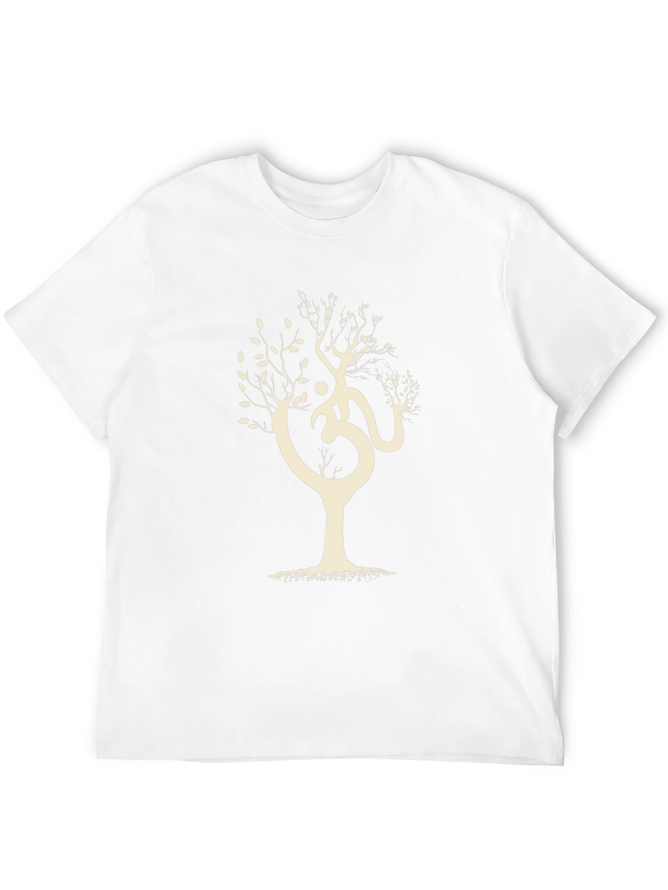 Om Tree Graphic Tee - Black