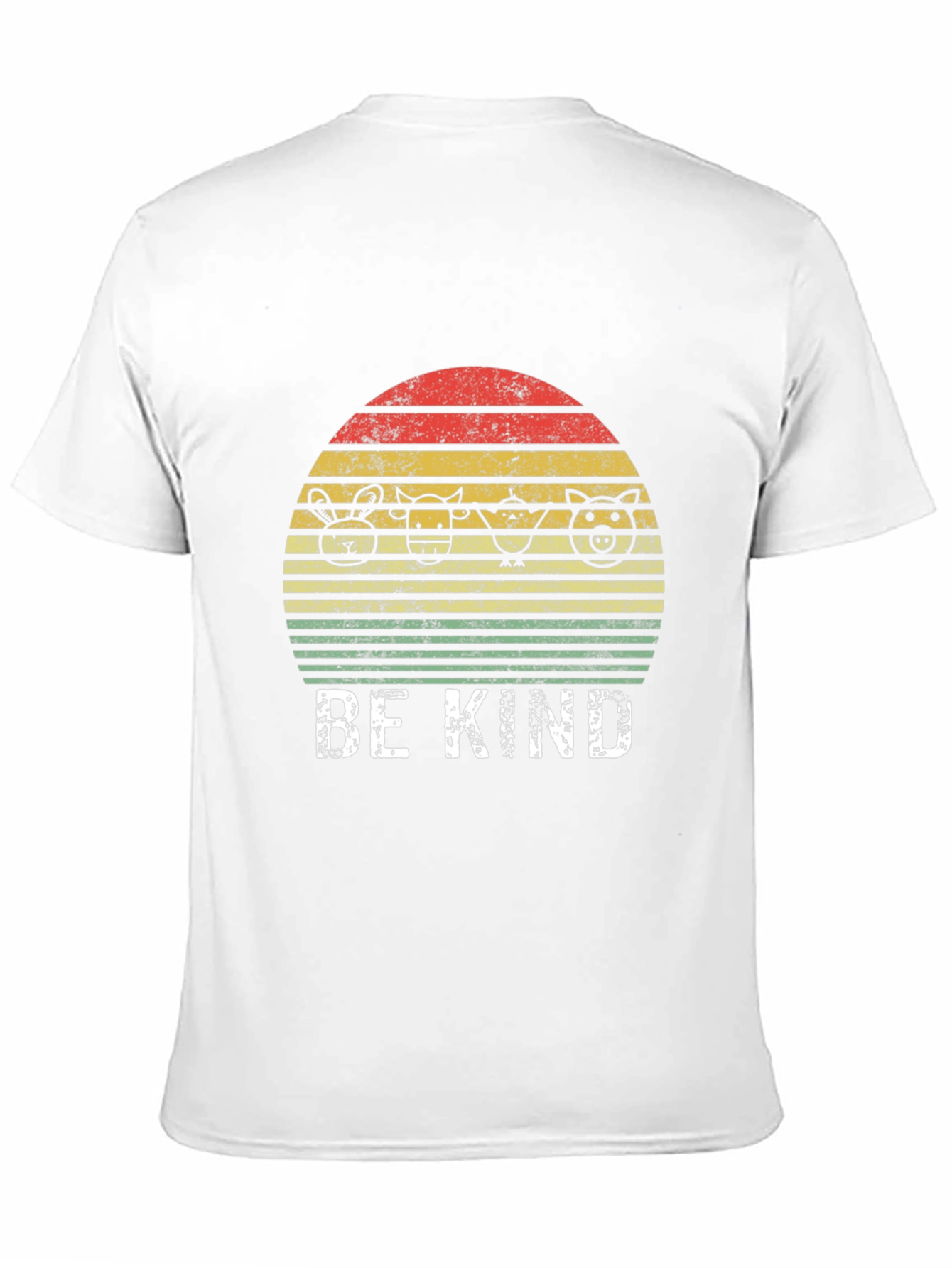 Be Kind Retro Farm Animal T-Shirt
