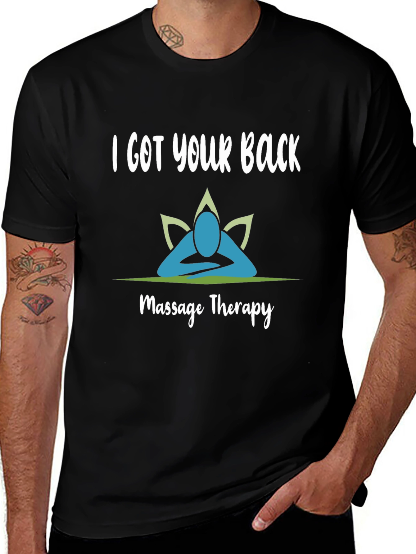I Got Your Back Massage Therapy T-Shirt