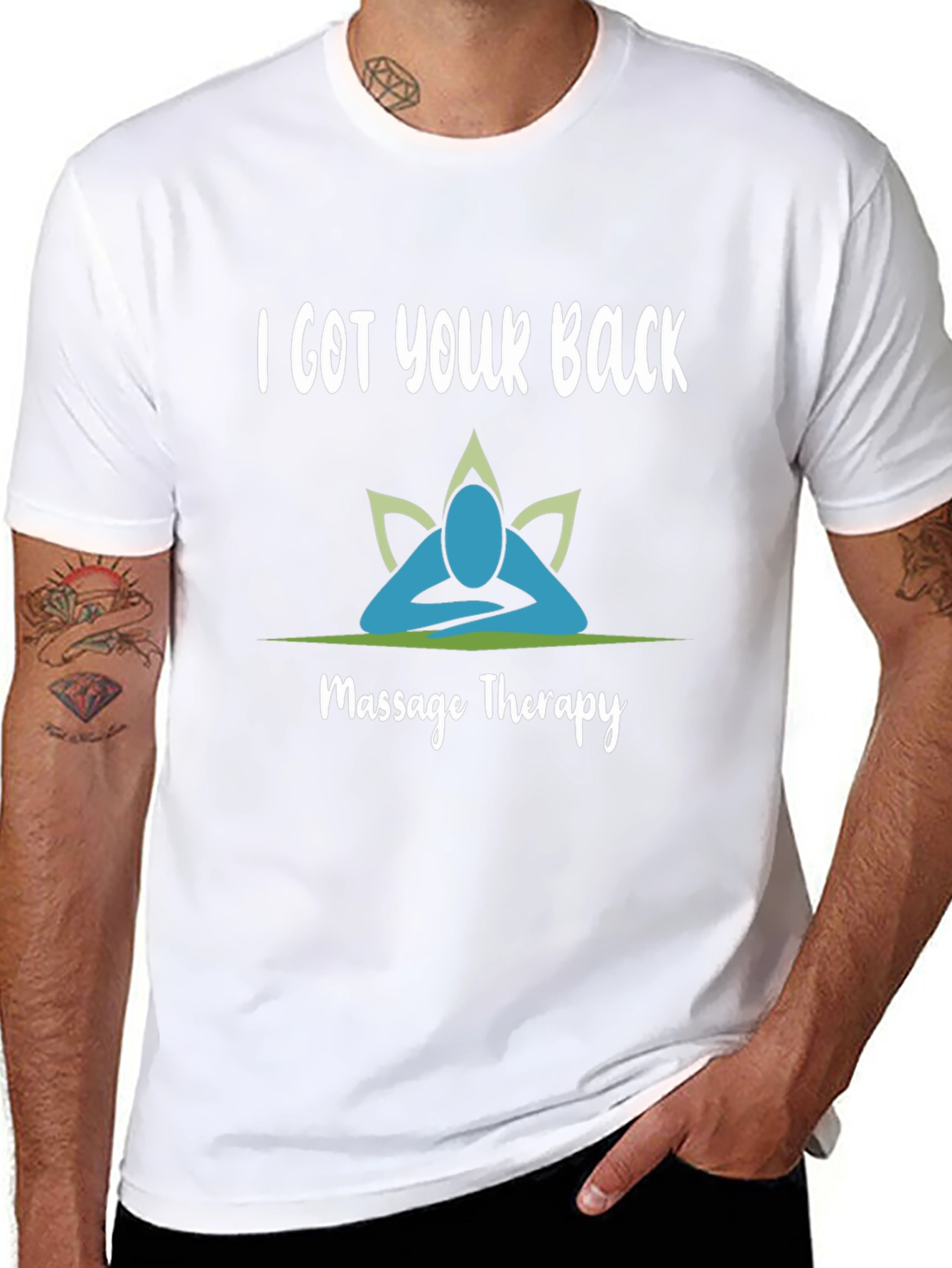 I Got Your Back Massage Therapy T-Shirt