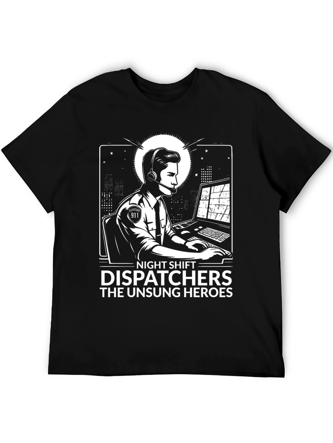 Night Shift Dispatcher Hero T-Shirt
