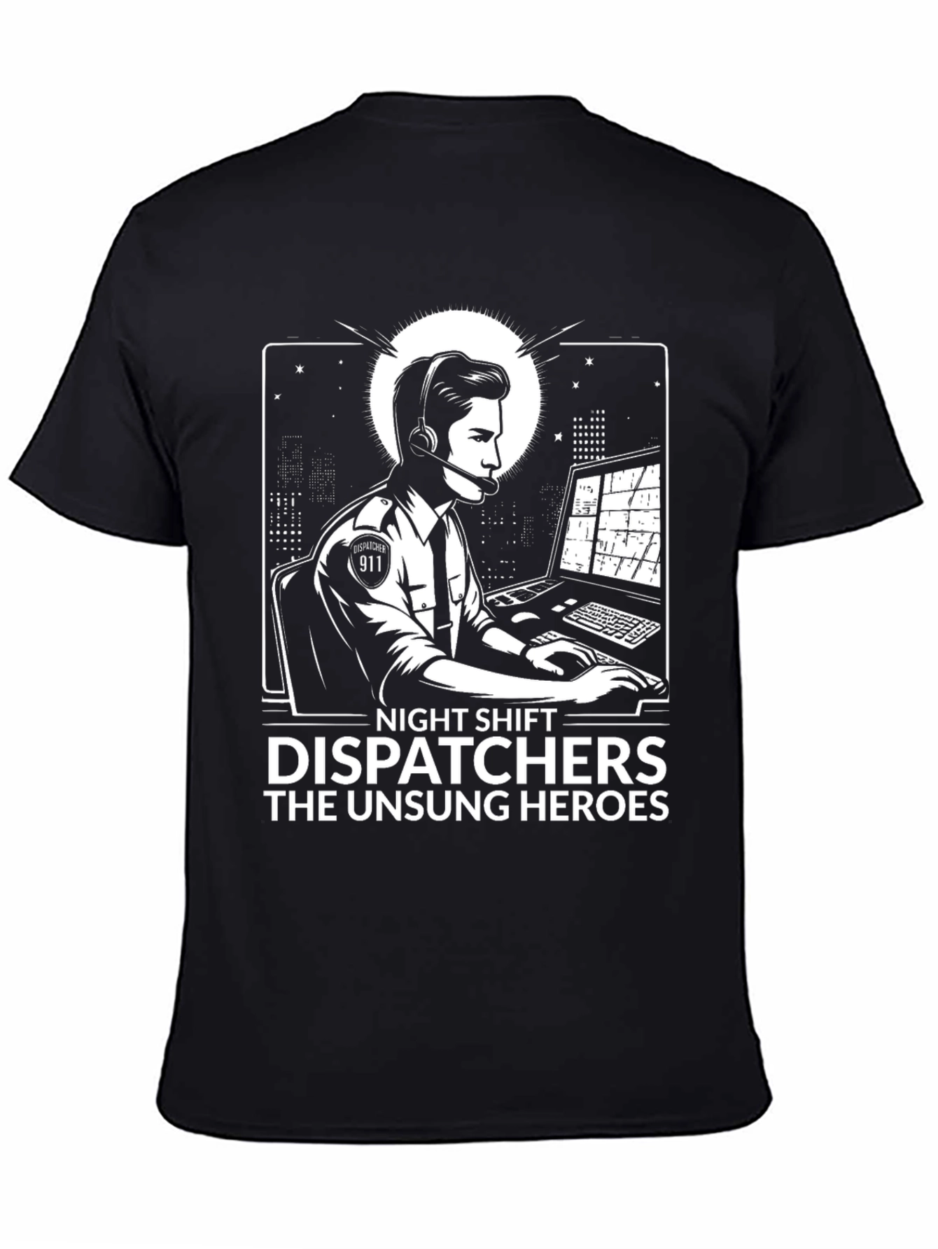 Night Shift Dispatcher Hero T-Shirt