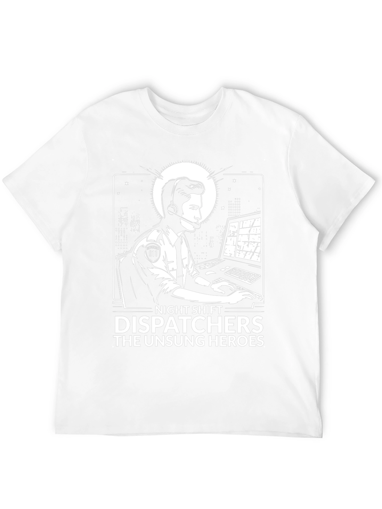 Night Shift Dispatcher Hero T-Shirt