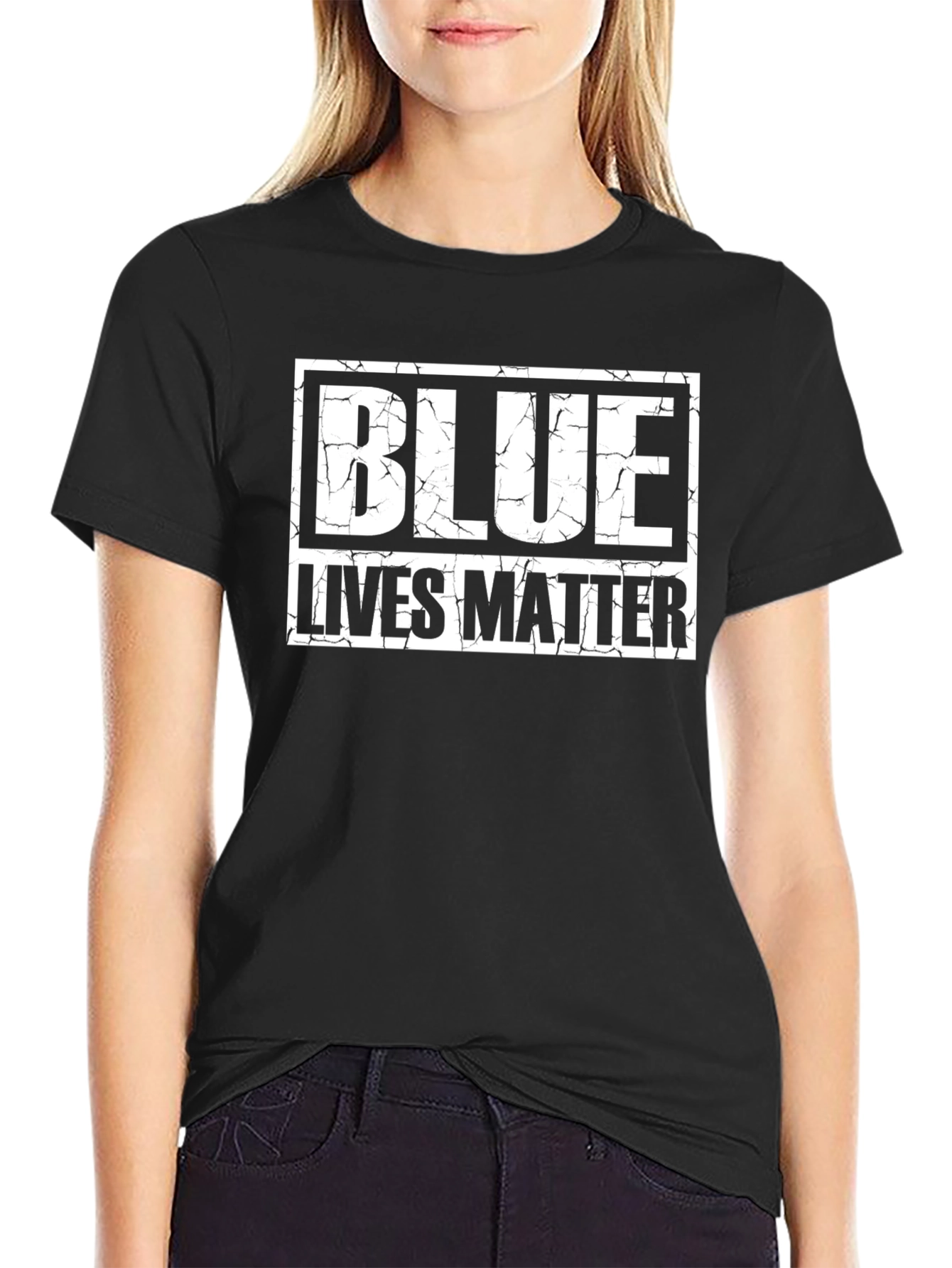 Blue Lives Matter Graphic T-Shirt