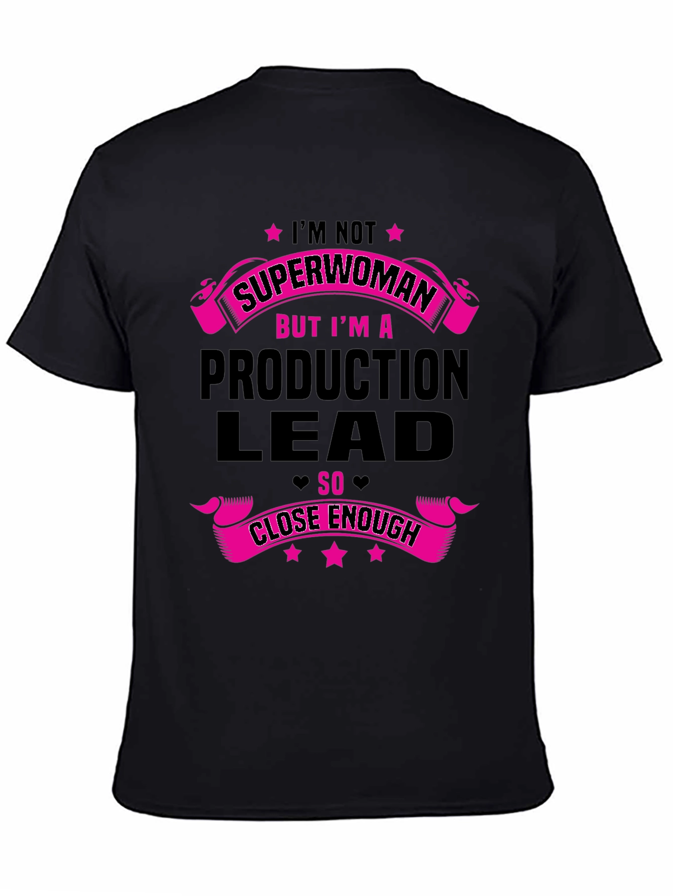 Production Lead Superwoman Funny T-Shirt