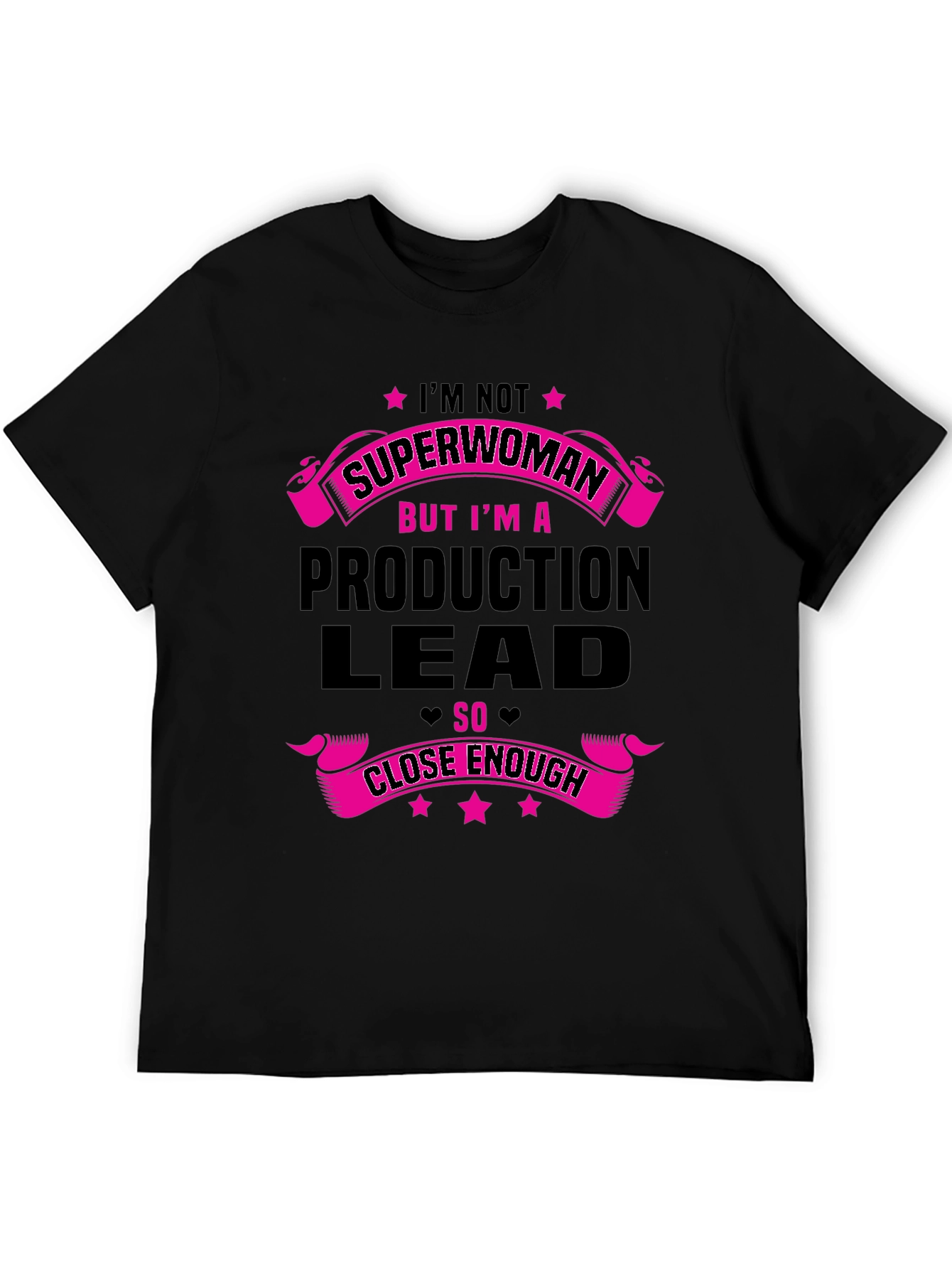 Production Lead Superwoman Funny T-Shirt