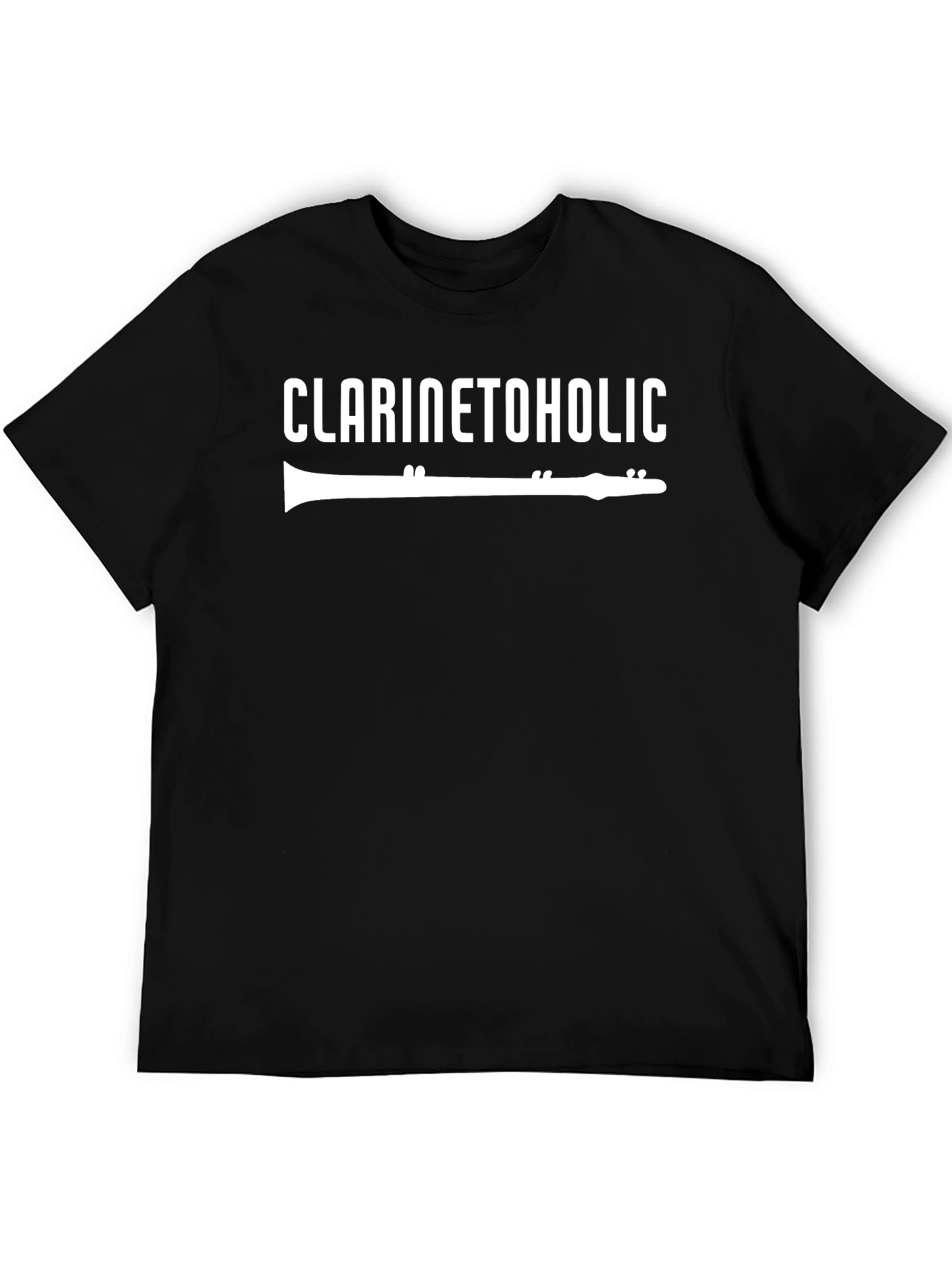 Clarinettoholic Graphic Tee - Music Lover T-Shirt