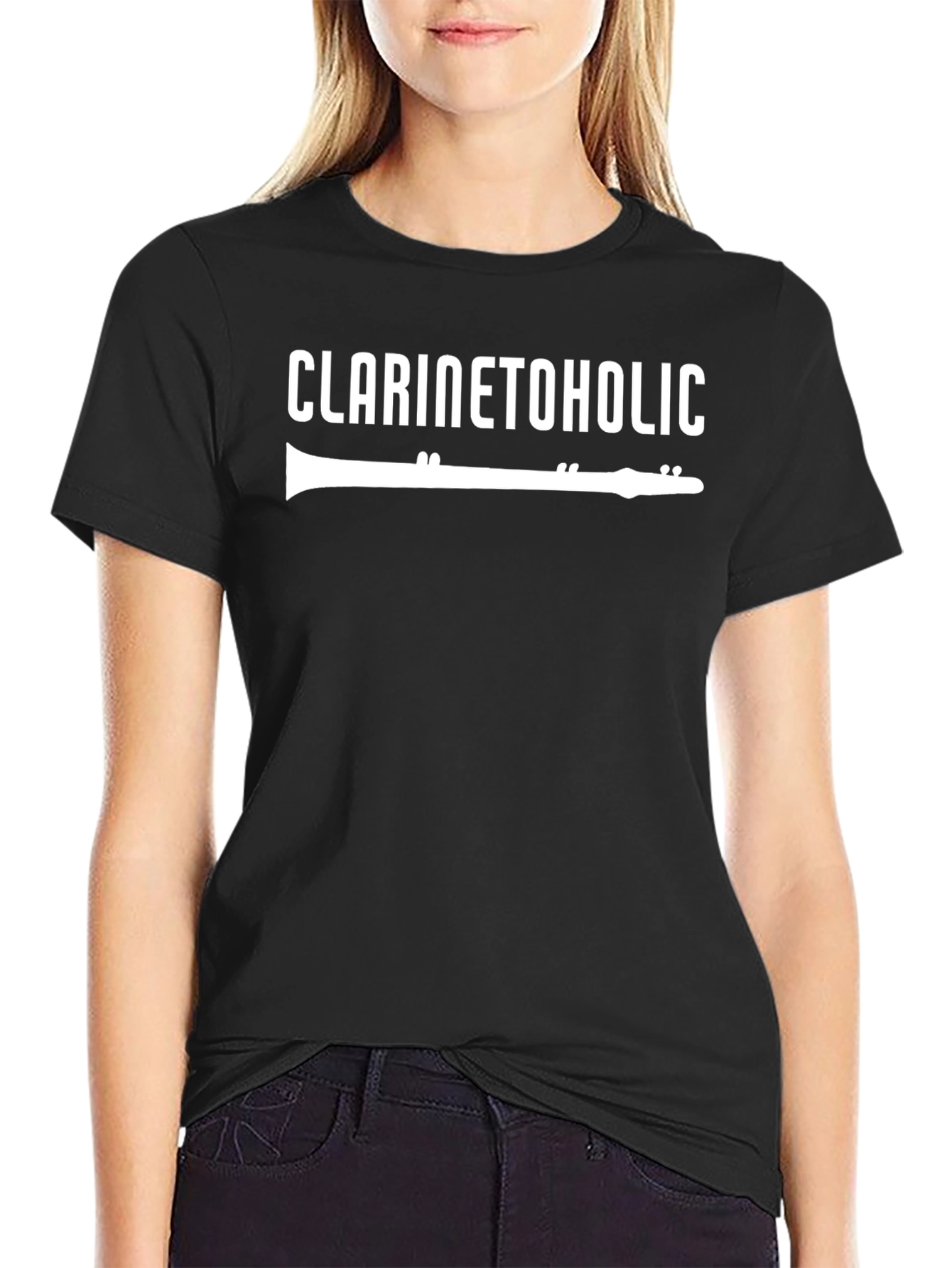 Clarinettoholic Graphic Tee - Music Lover T-Shirt