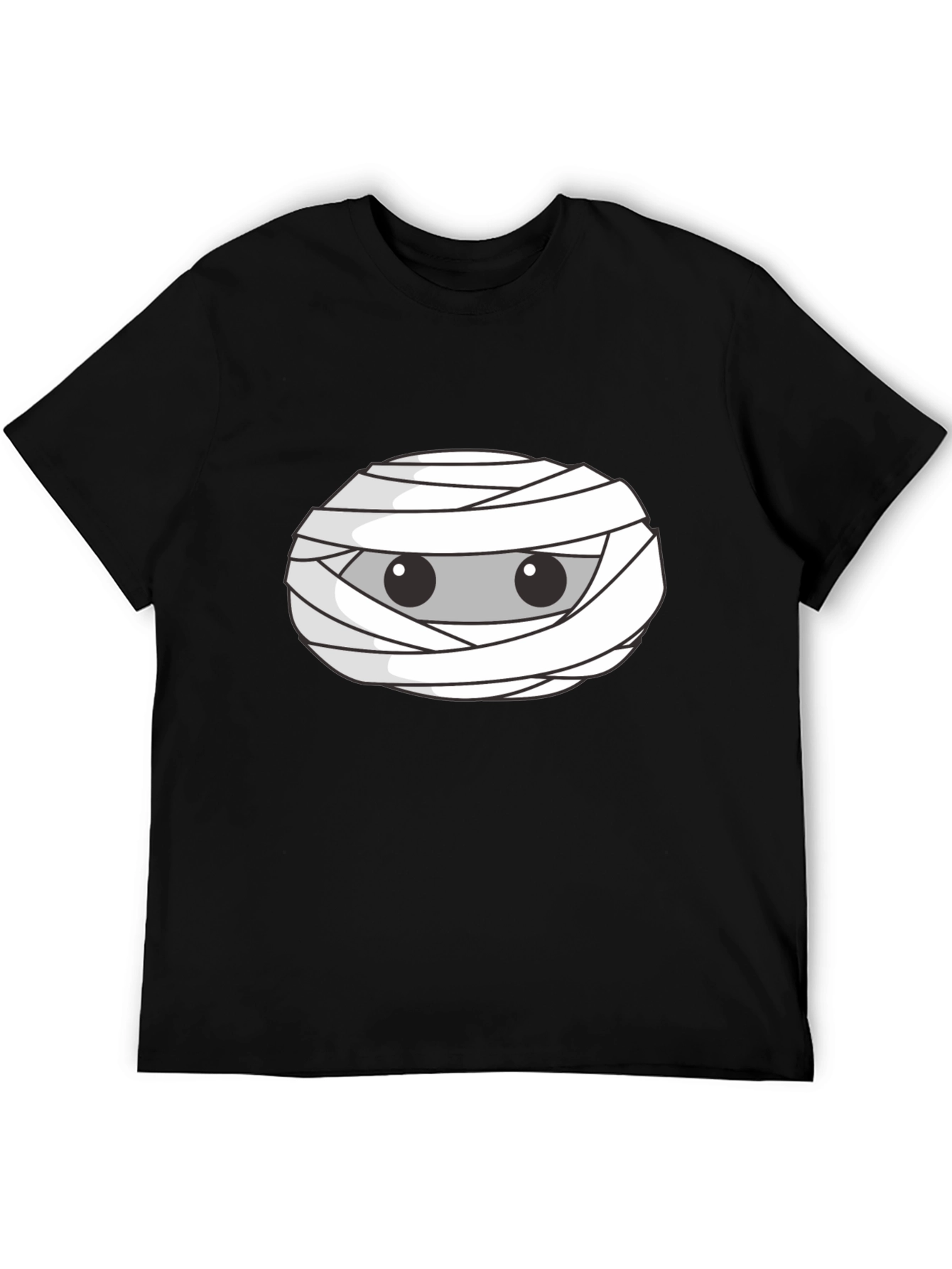 Mummy Eyes Graphic Tee - Halloween Fun