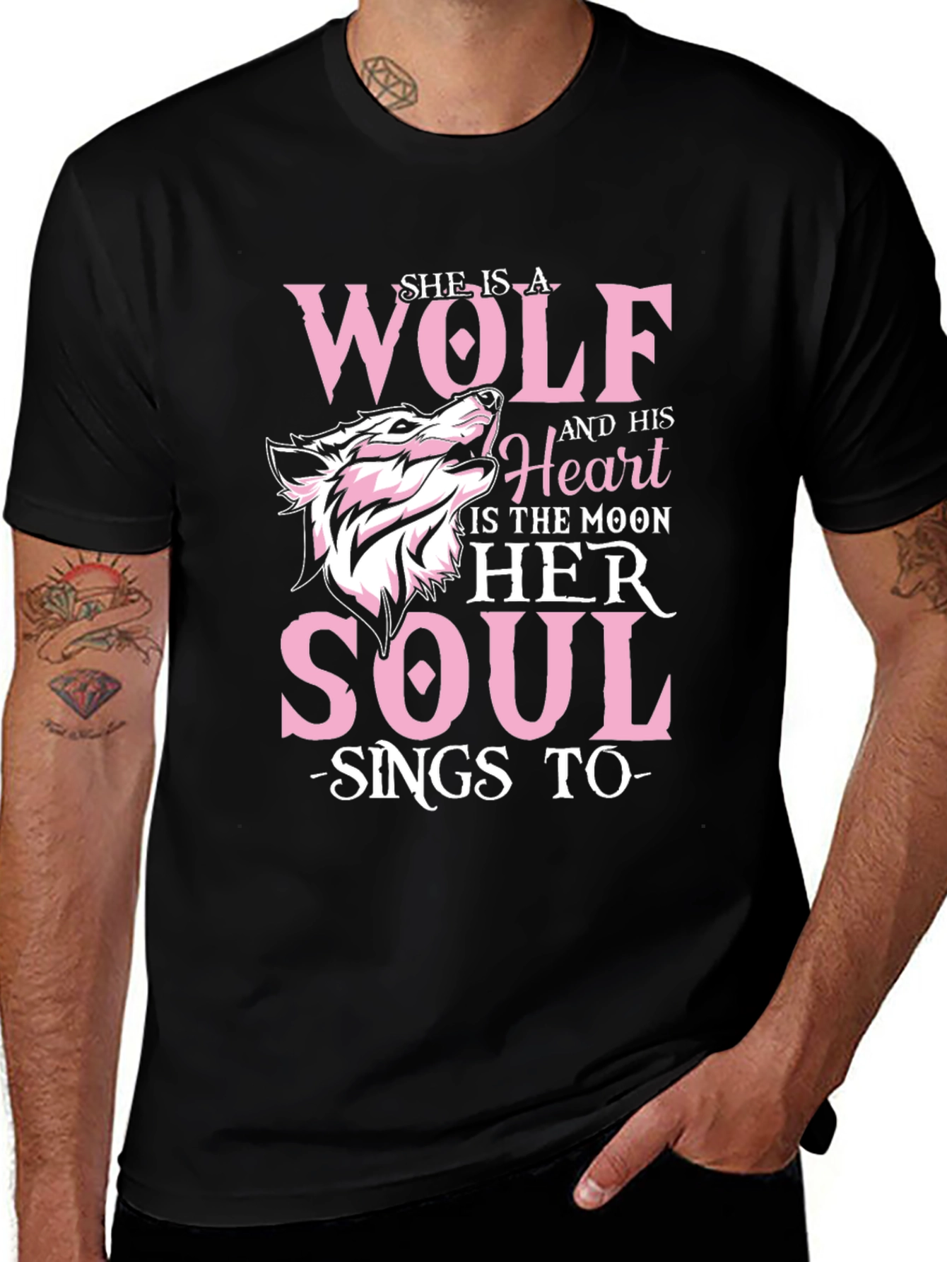 She is a Wolf T-Shirt - Moon Soul Design