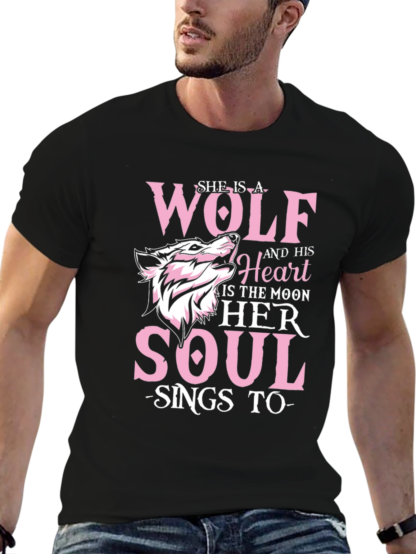 She is a Wolf T-Shirt - Moon Soul Design