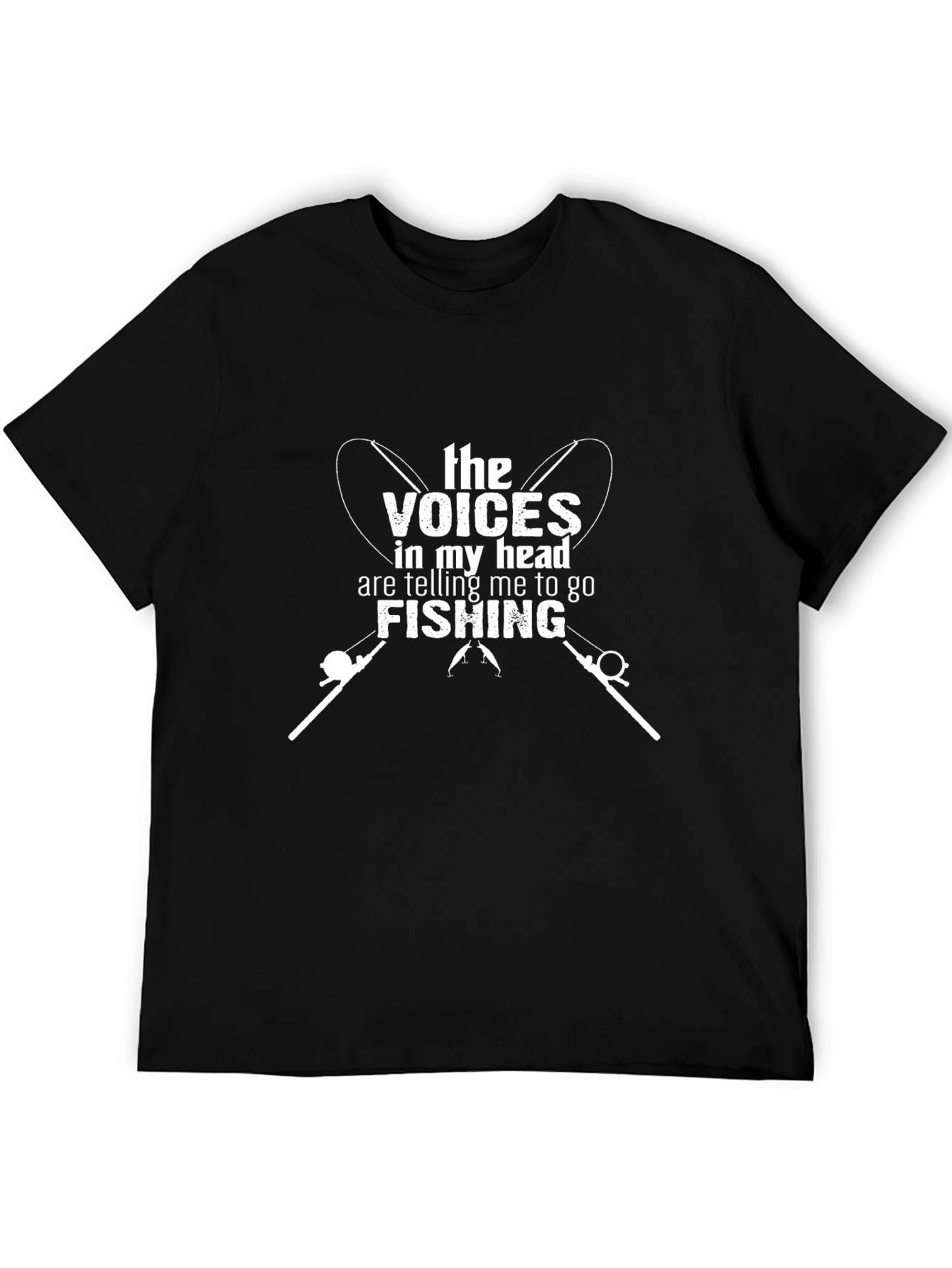 Fishing T-Shirt: Voices in My Head