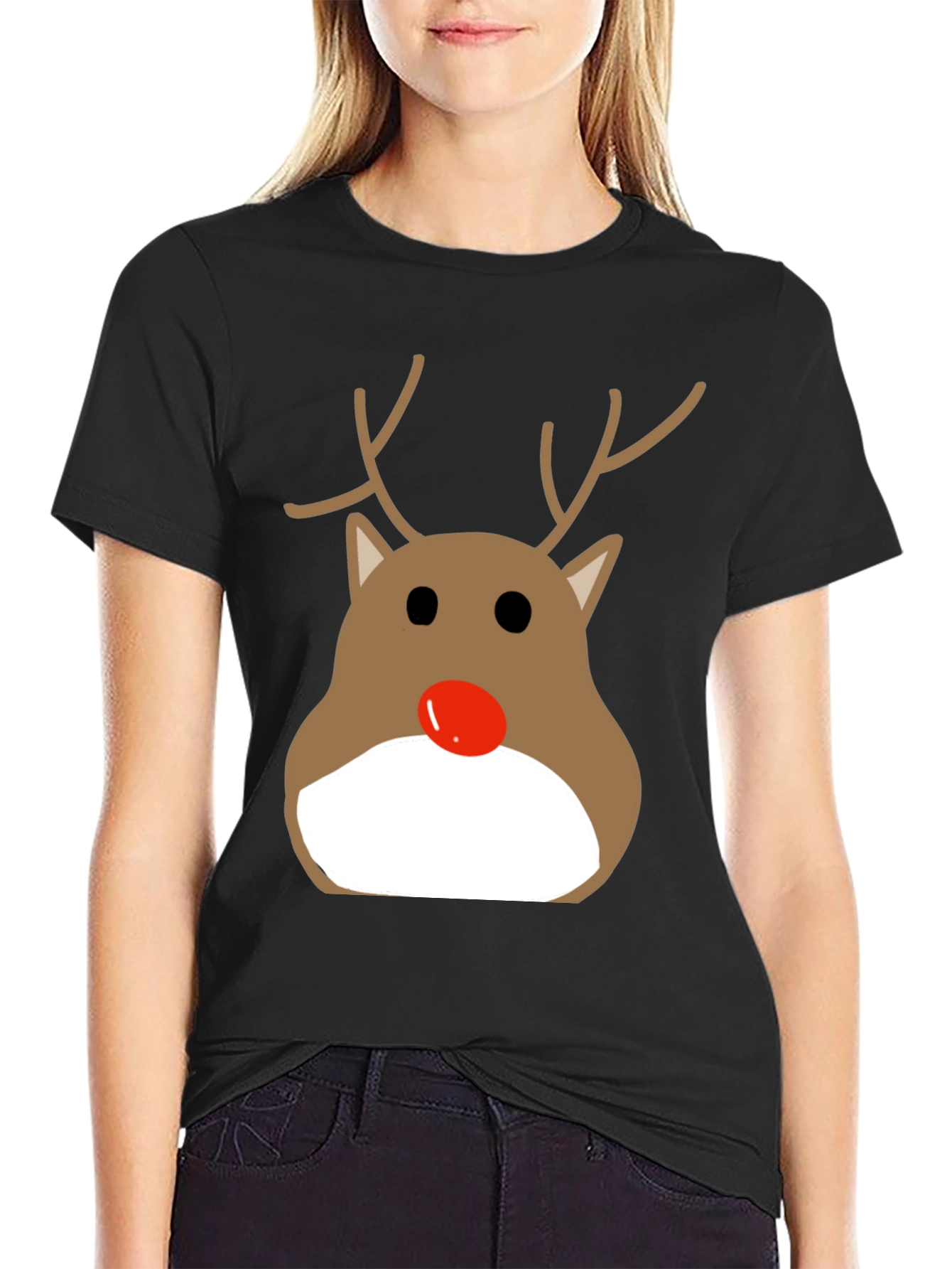 Rudolph Reindeer Christmas T-Shirt