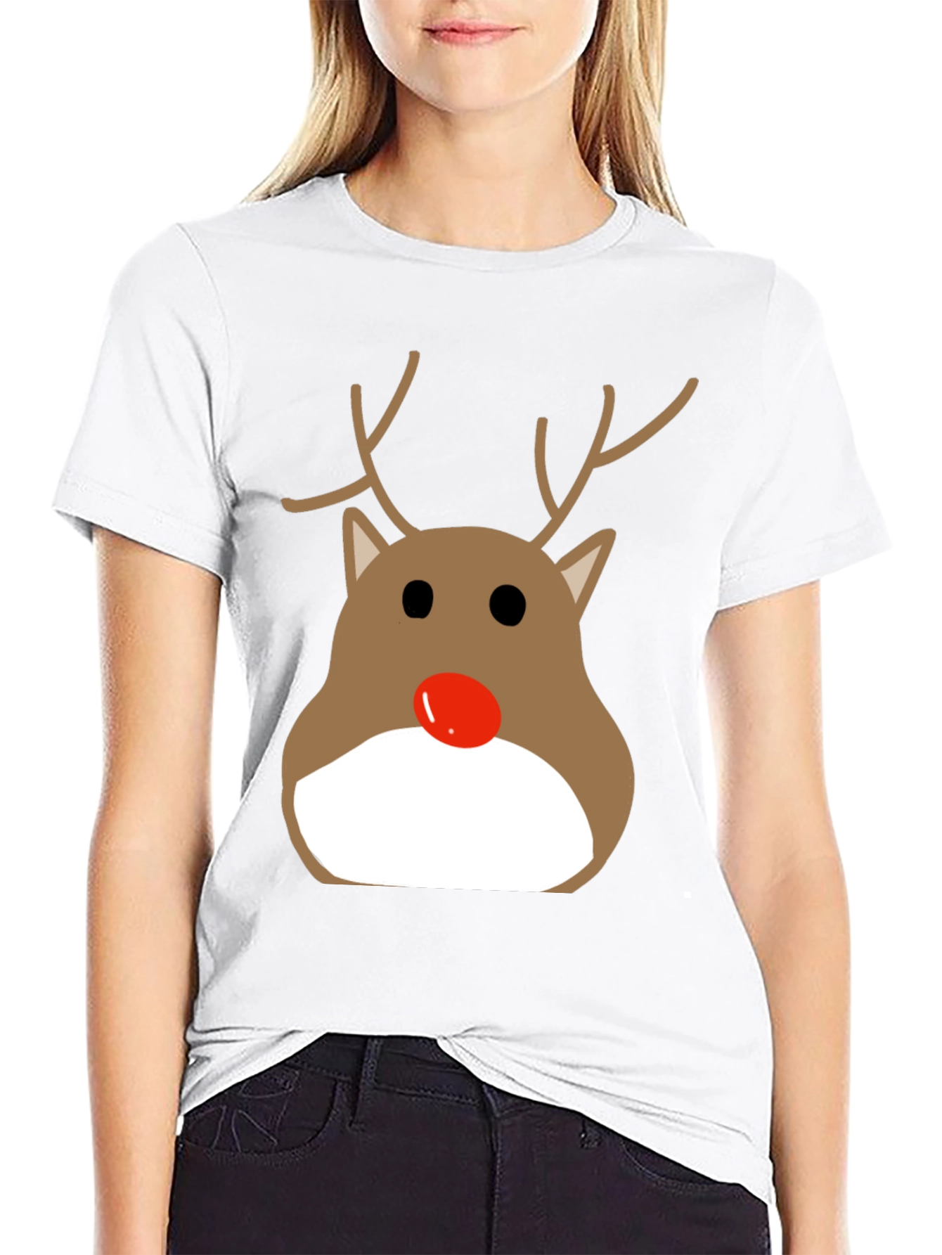 Rudolph Reindeer Christmas T-Shirt