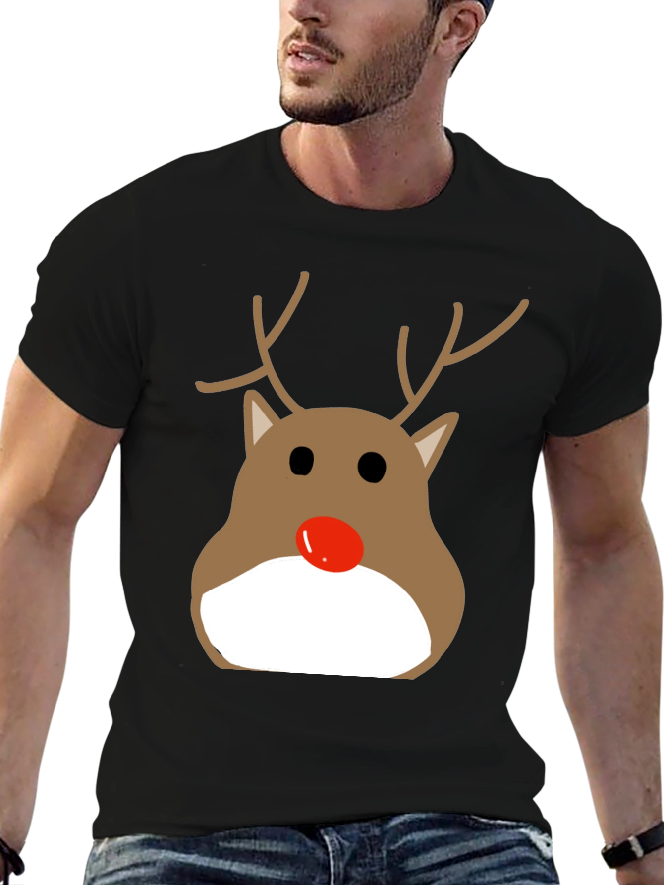 Rudolph Reindeer Christmas T-Shirt