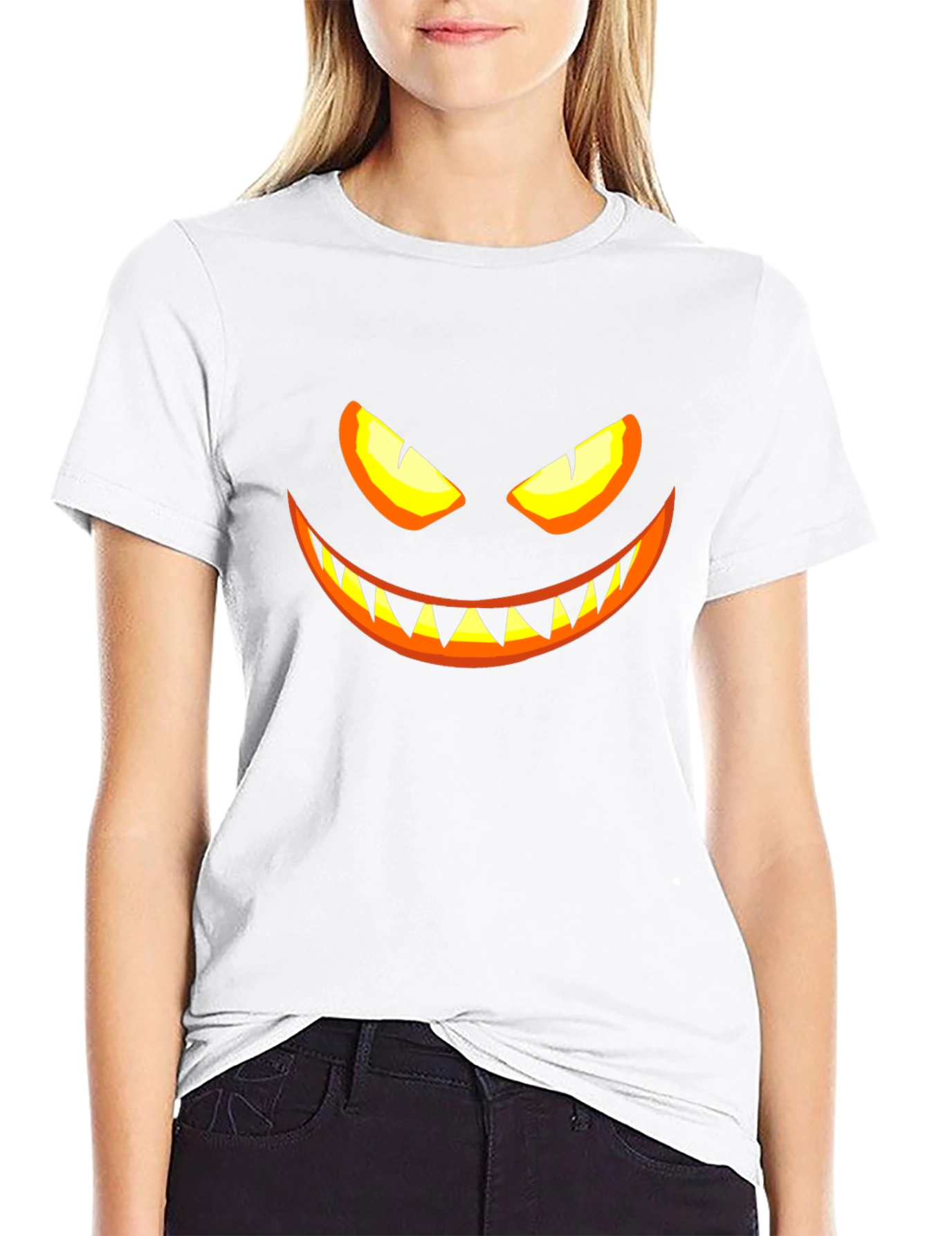 Scary Face Halloween T-Shirt