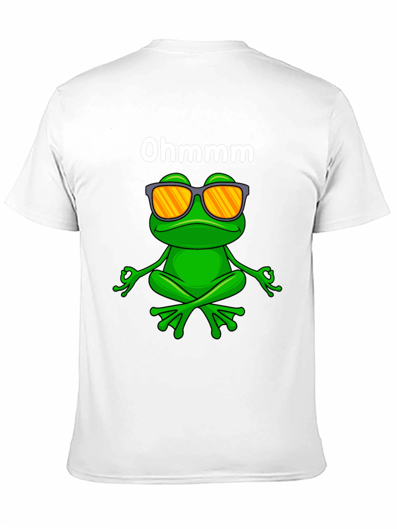 Ohm Frog T-Shirt - Meditating Frog Graphic Tee