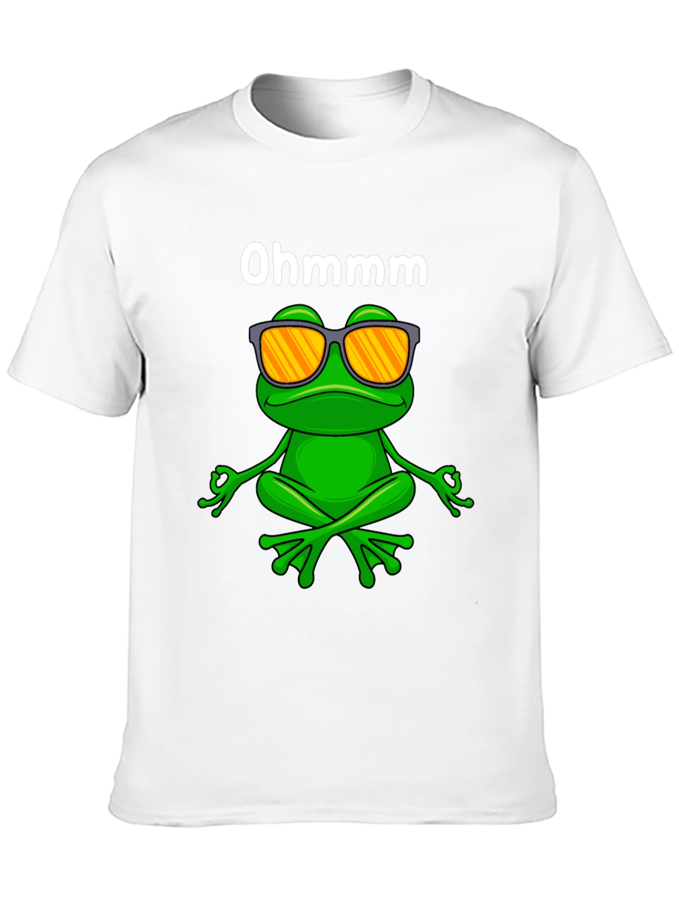 Ohm Frog T-Shirt - Meditating Frog Graphic Tee