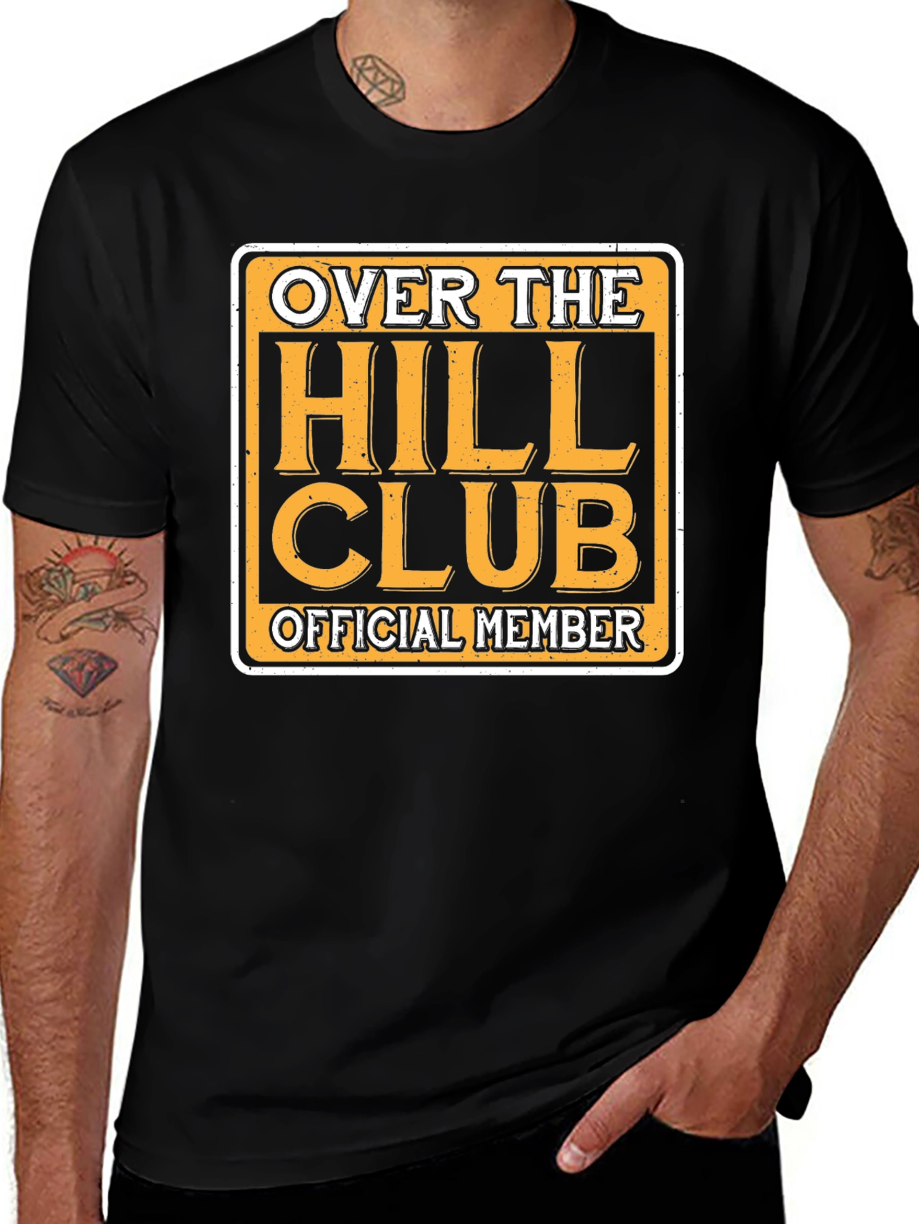 Over the Hill Club T-Shirt - Official Member