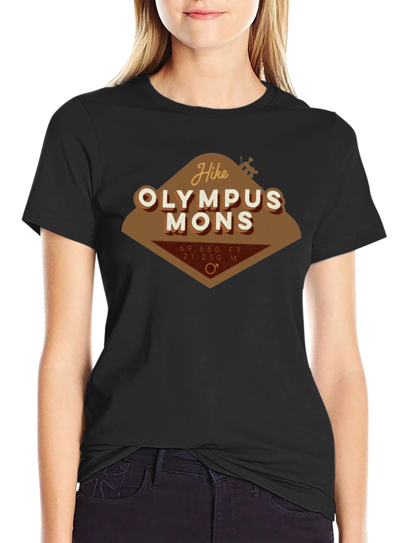 Hike Olympus Mons Graphic T-Shirt