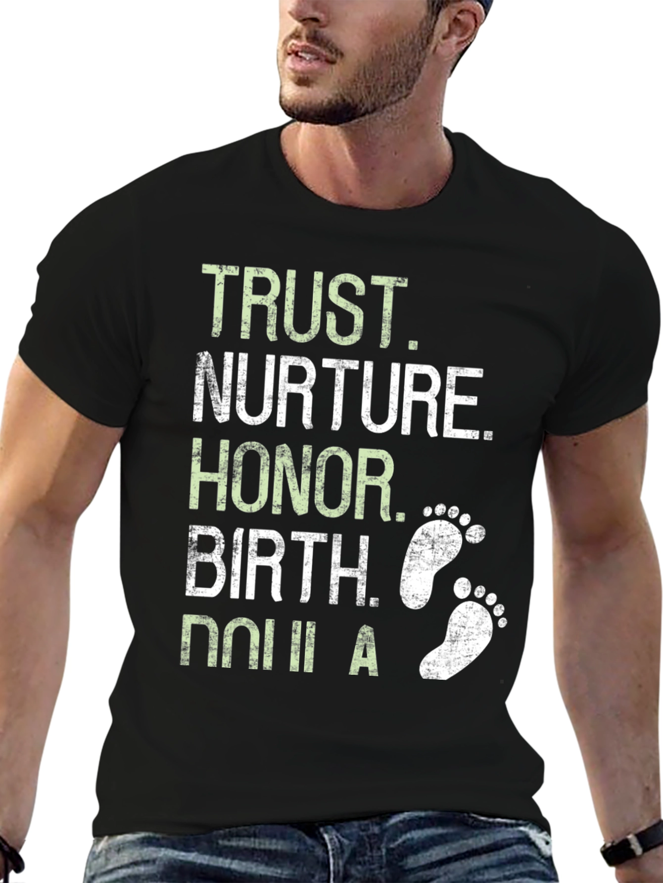 Trust Birth T-Shirt - Honor Nurture Doula Tee