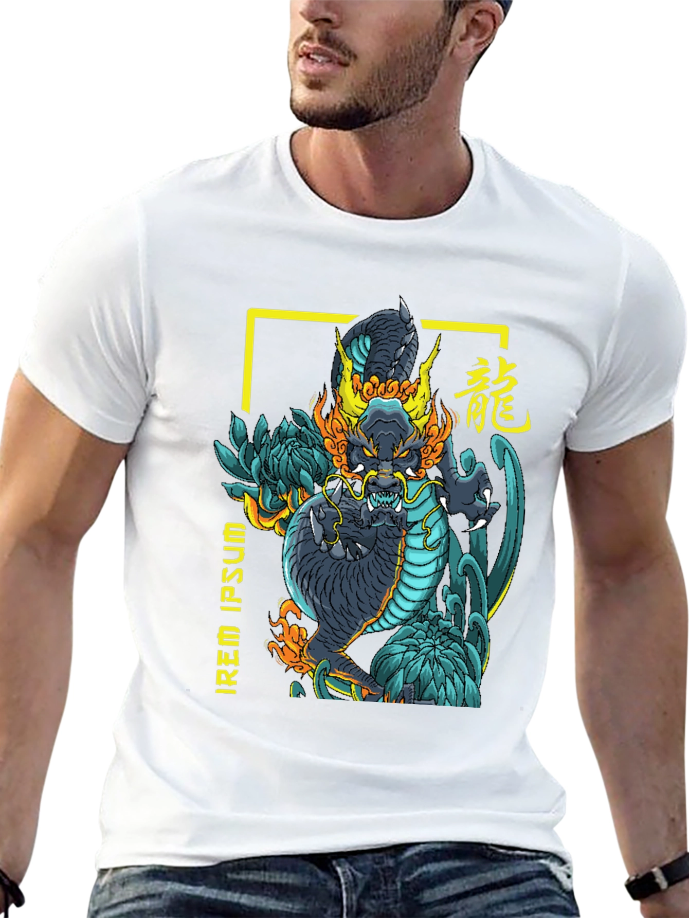 Dragon Graphic Tee - Urban Style Shirt