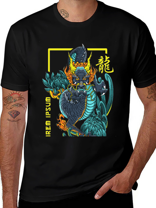 Dragon Graphic Tee - Urban Style Shirt