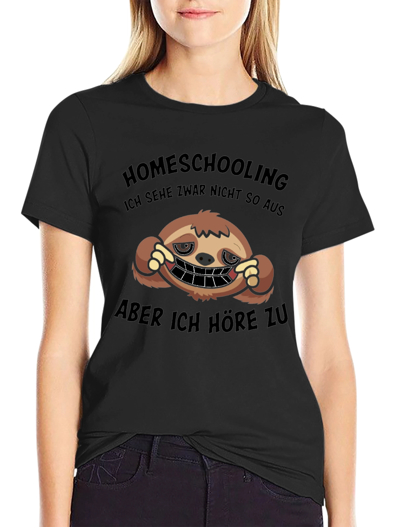 Funny Homeschooling Sloth T-Shirt