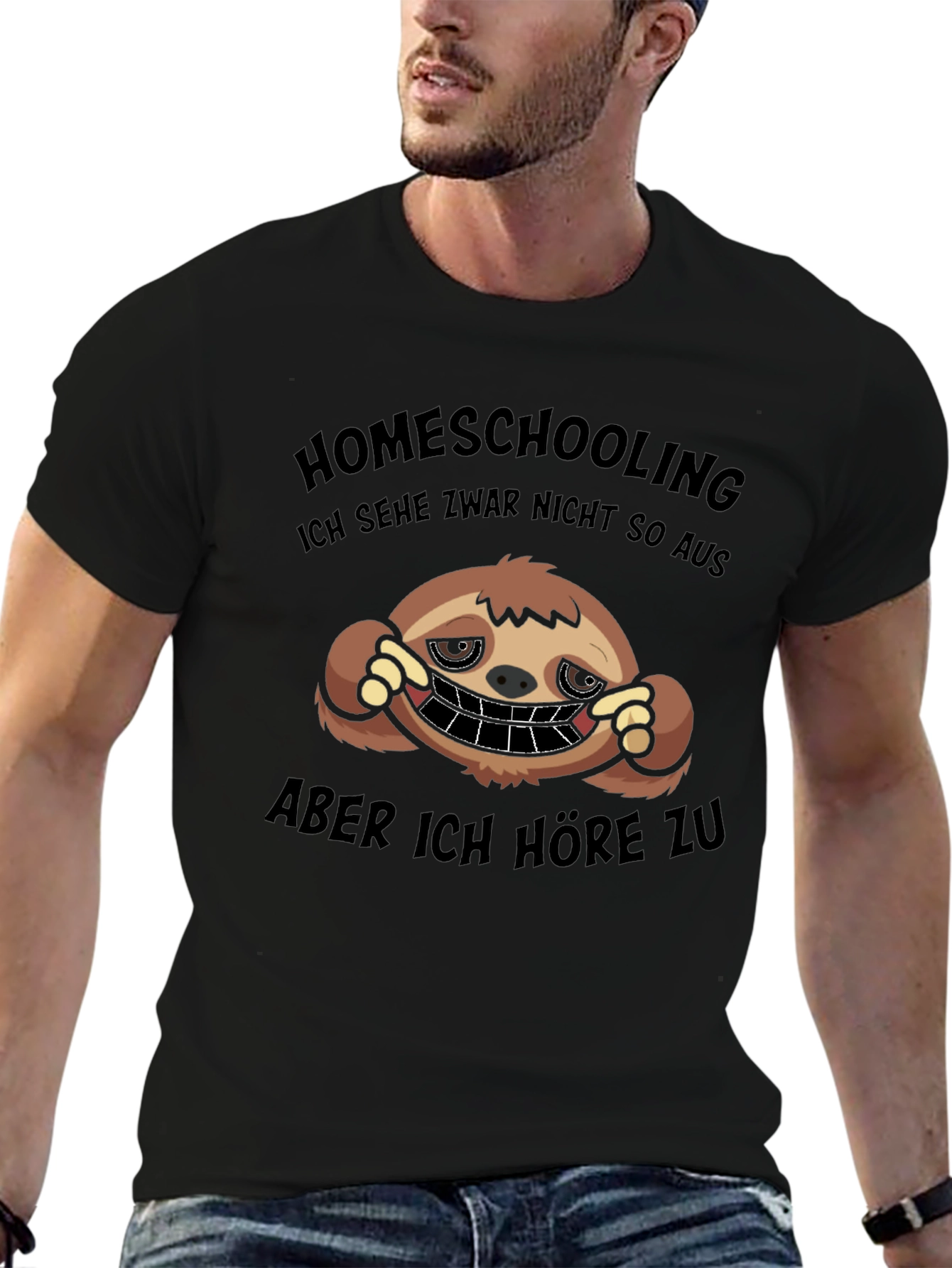 Funny Homeschooling Sloth T-Shirt