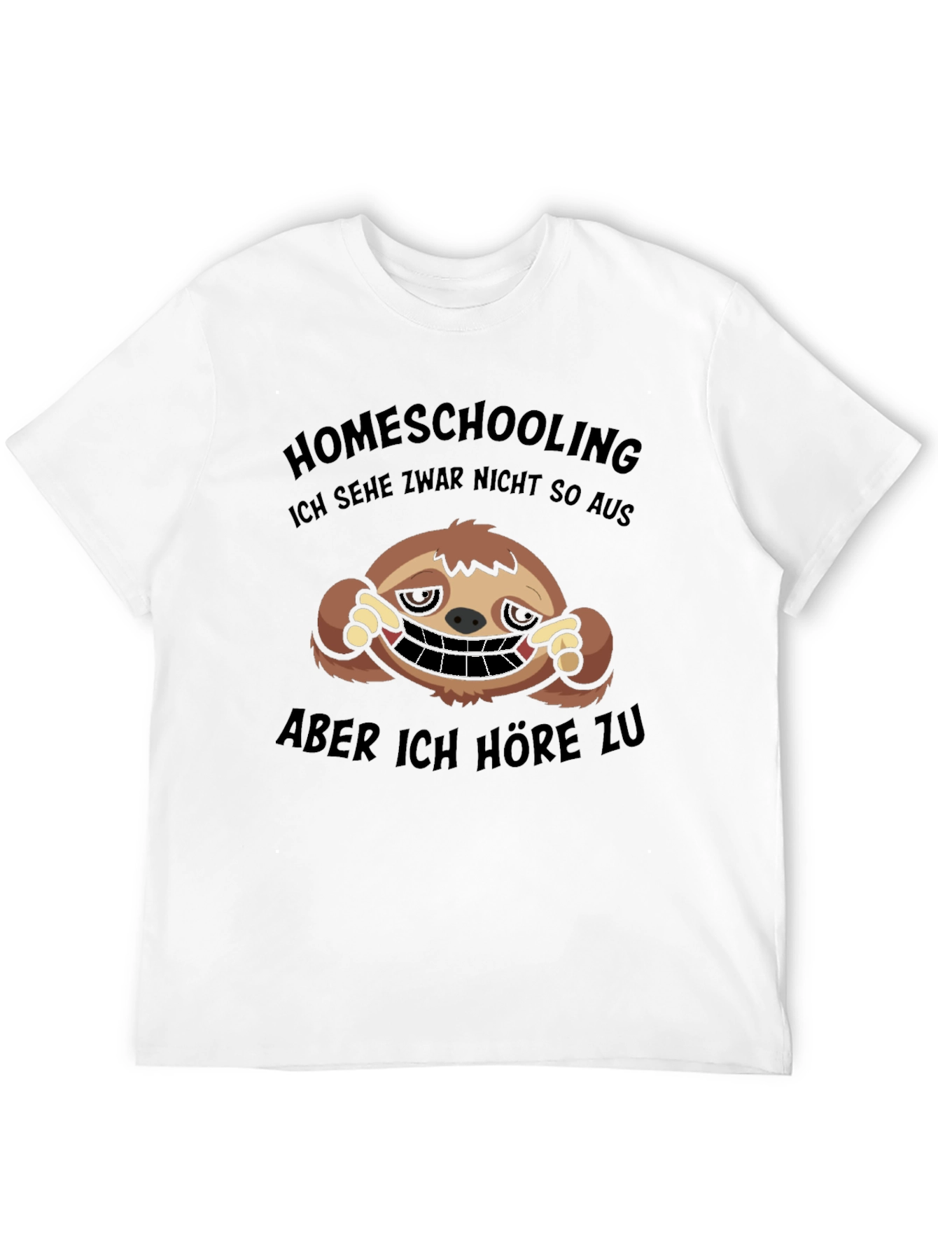 Funny Homeschooling Sloth T-Shirt