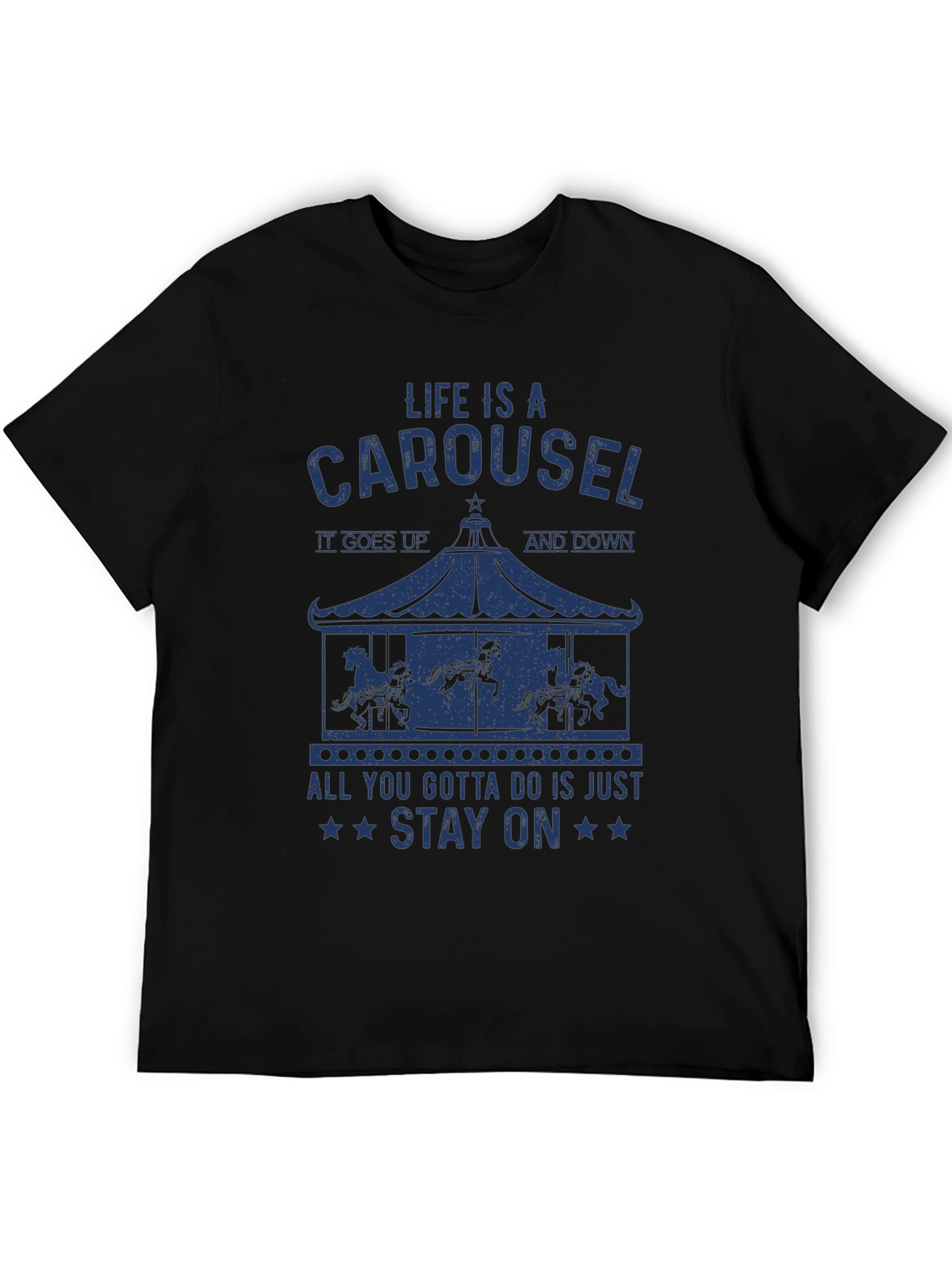 Carousel Graphic Tee - Lifes a Ride T-Shirt