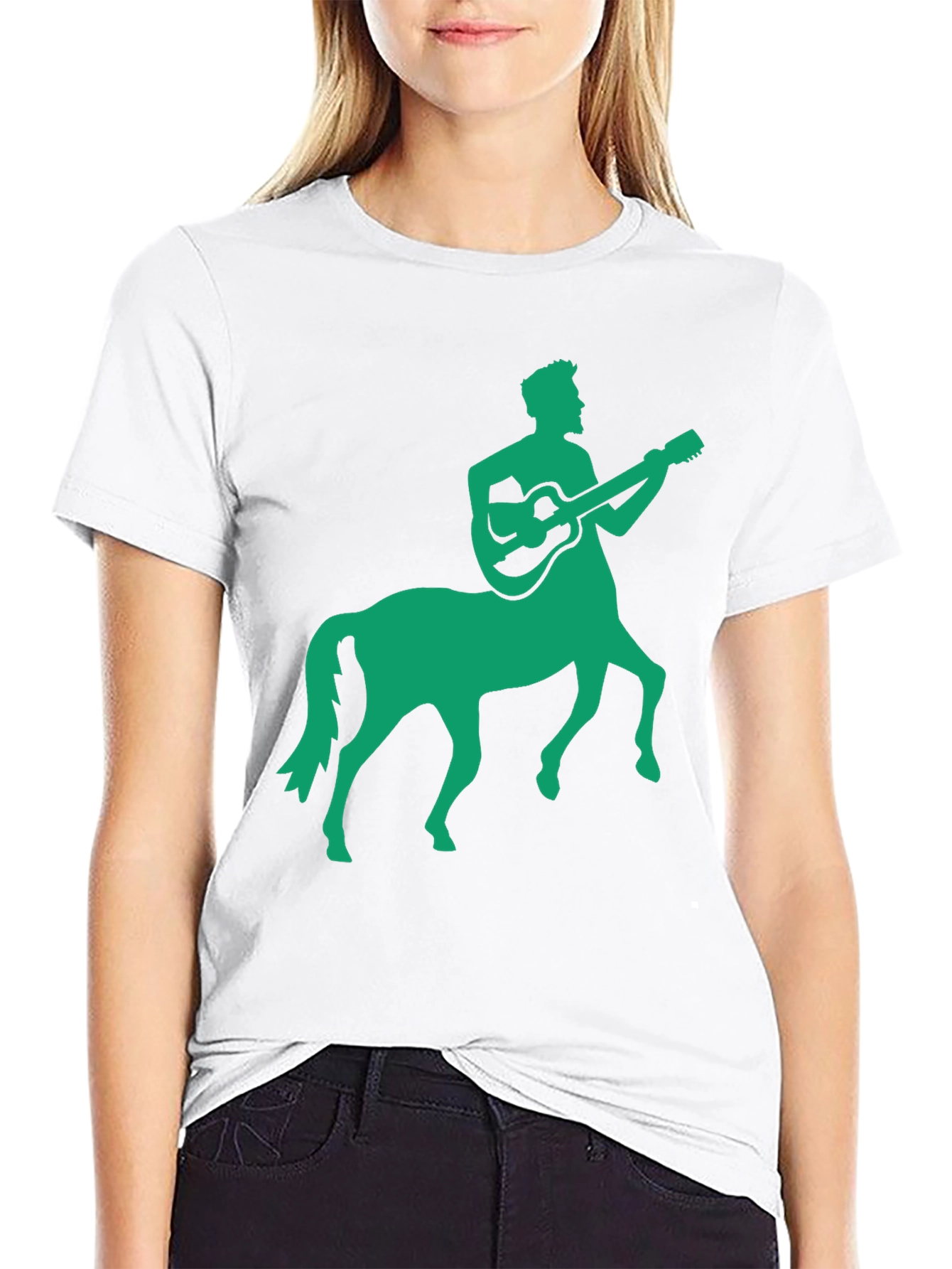 Centaur Guitarist Graphic Tee - Unique Design