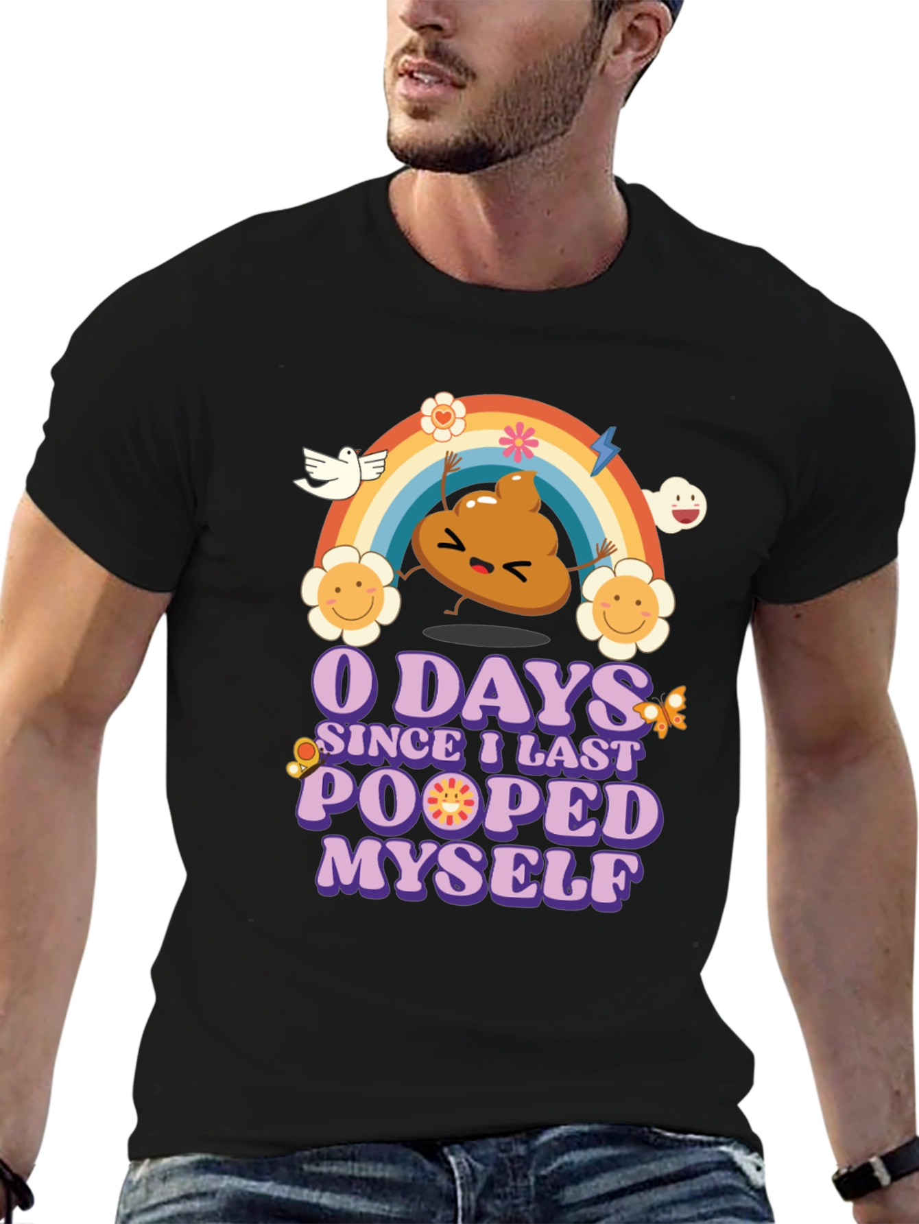 0 Days Since I Last Pooped Myself T-Shirt
