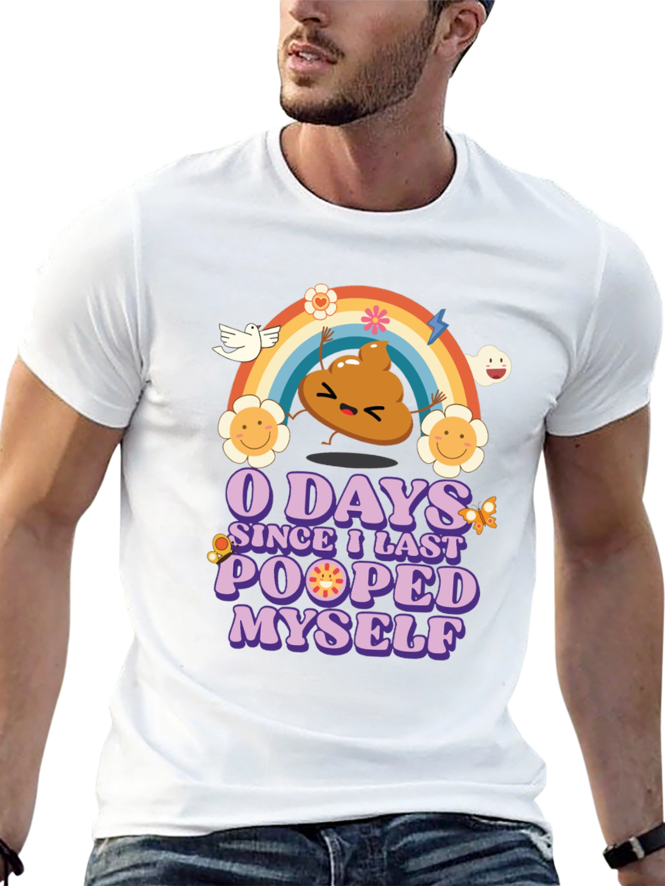 0 Days Since I Last Pooped Myself T-Shirt