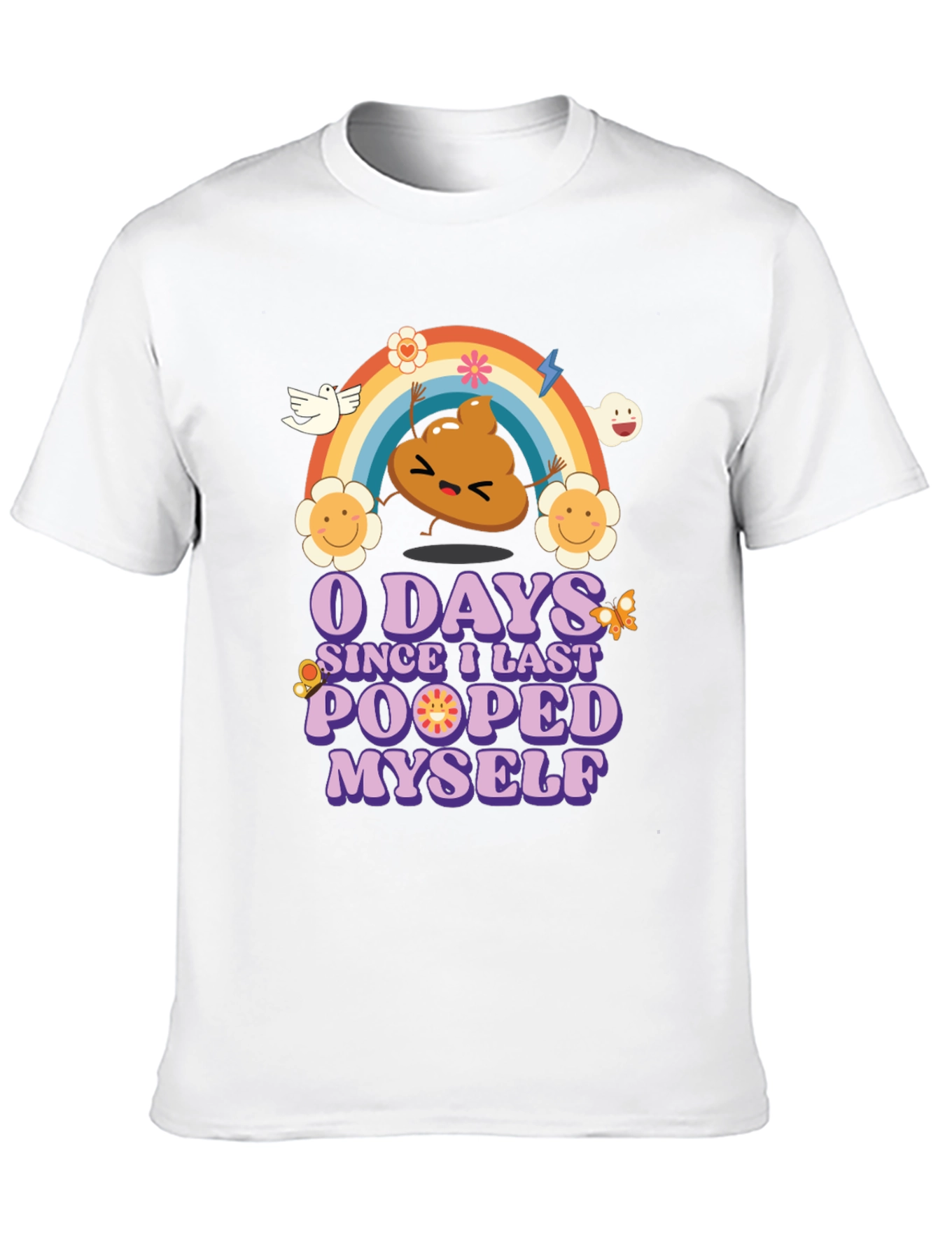0 Days Since I Last Pooped Myself T-Shirt