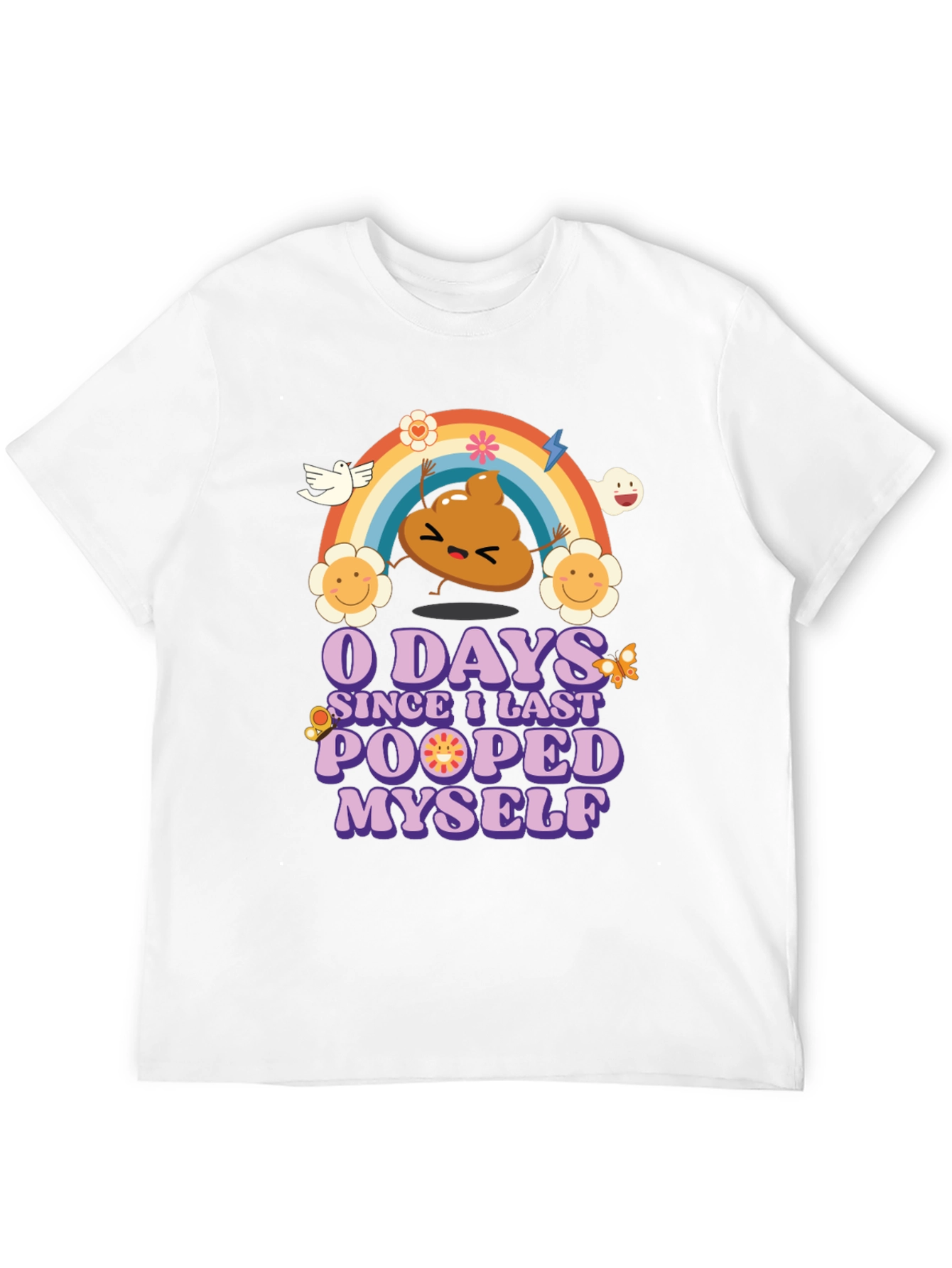 0 Days Since I Last Pooped Myself T-Shirt