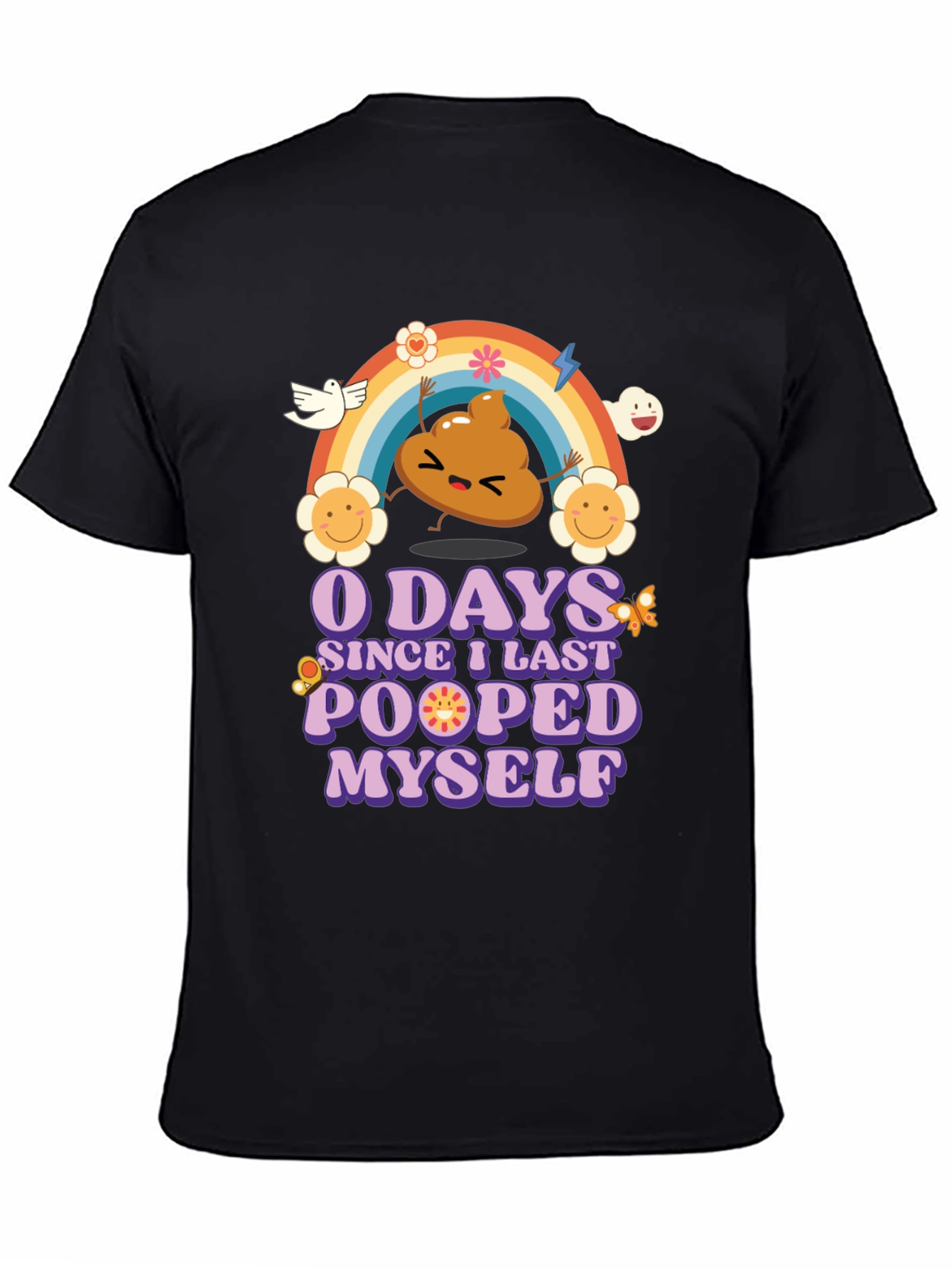 0 Days Since I Last Pooped Myself T-Shirt