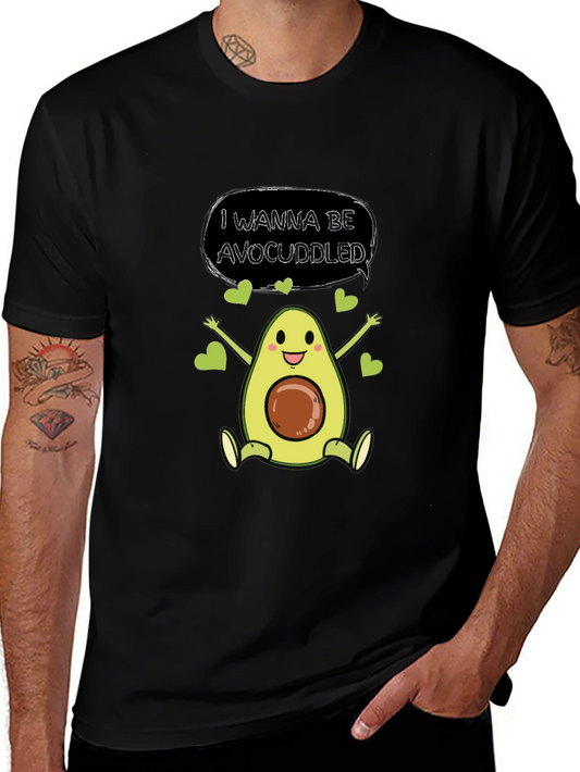 Avocado Cuddle T-Shirt - Cute & Comfy