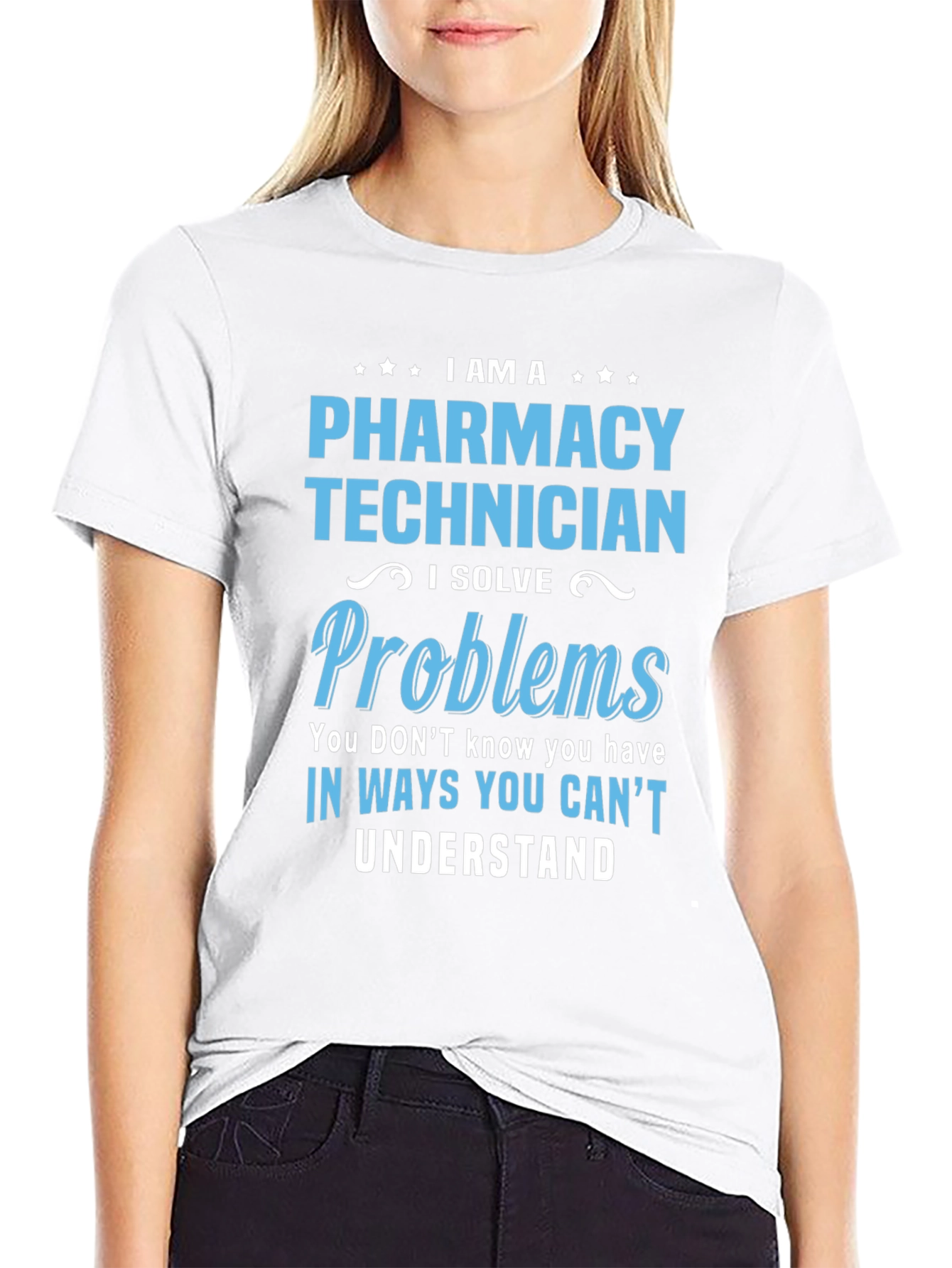Pharmacy Technician I Solve Problems T-Shirt