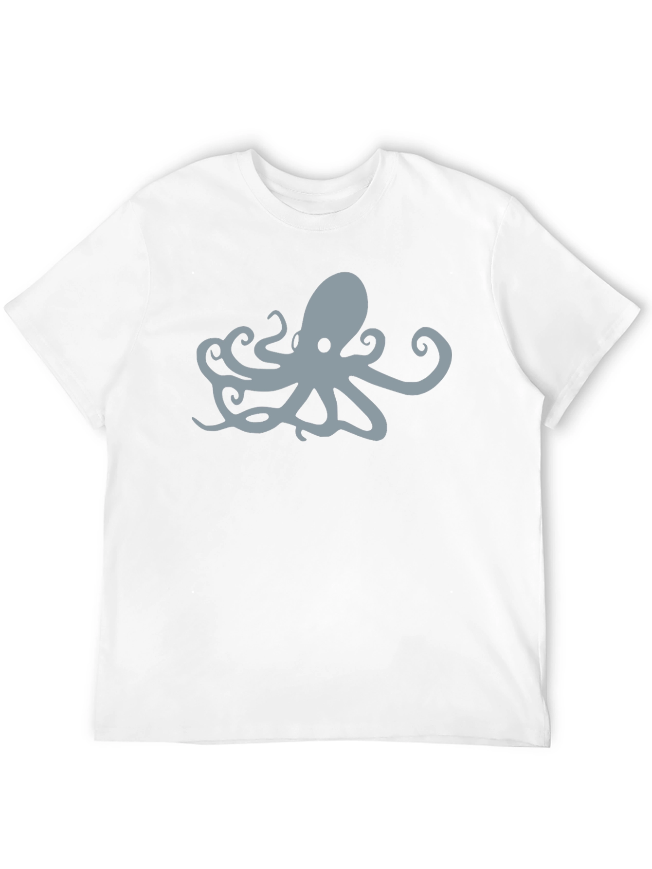 Cool Octopus Graphic Black T-Shirt