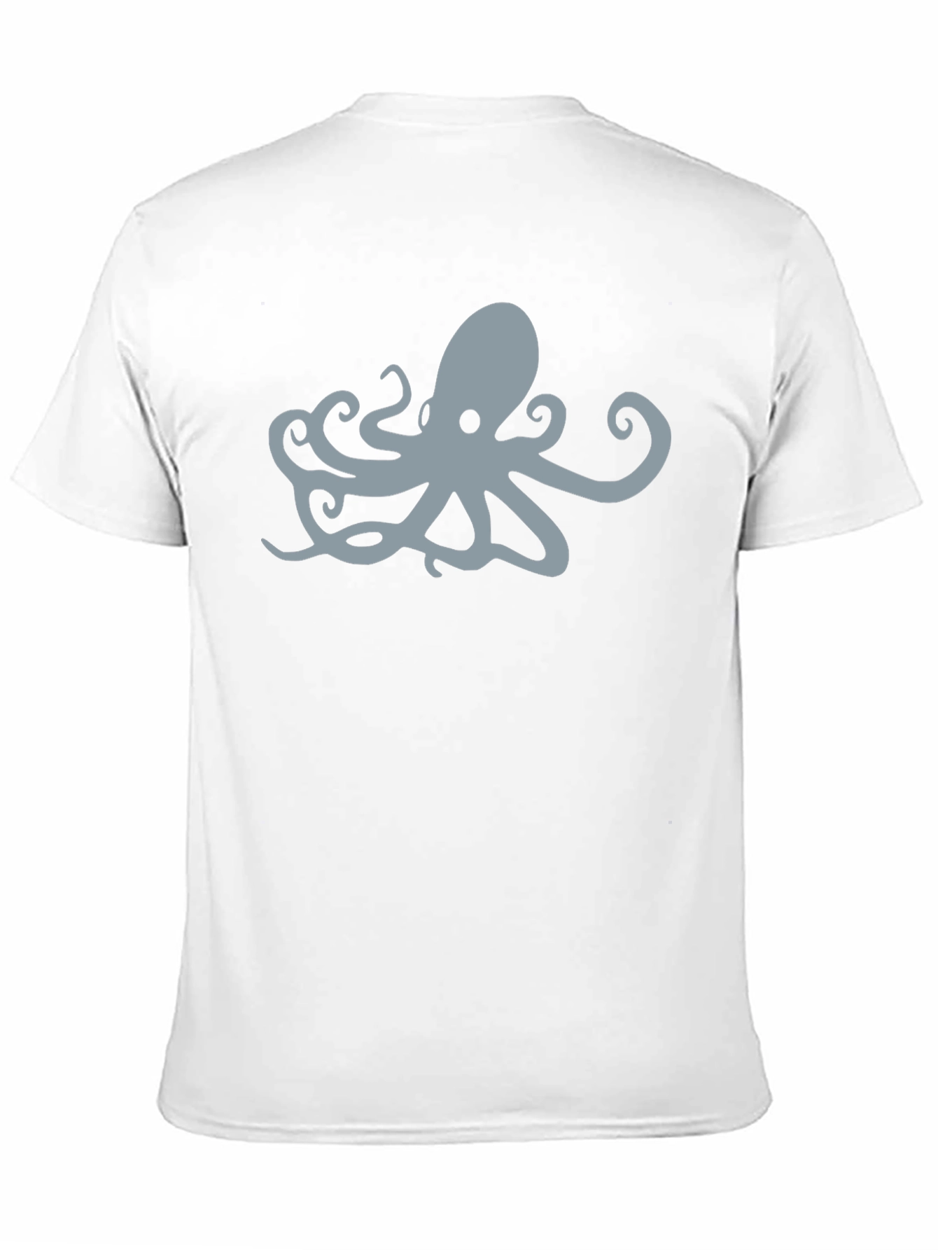 Cool Octopus Graphic Black T-Shirt