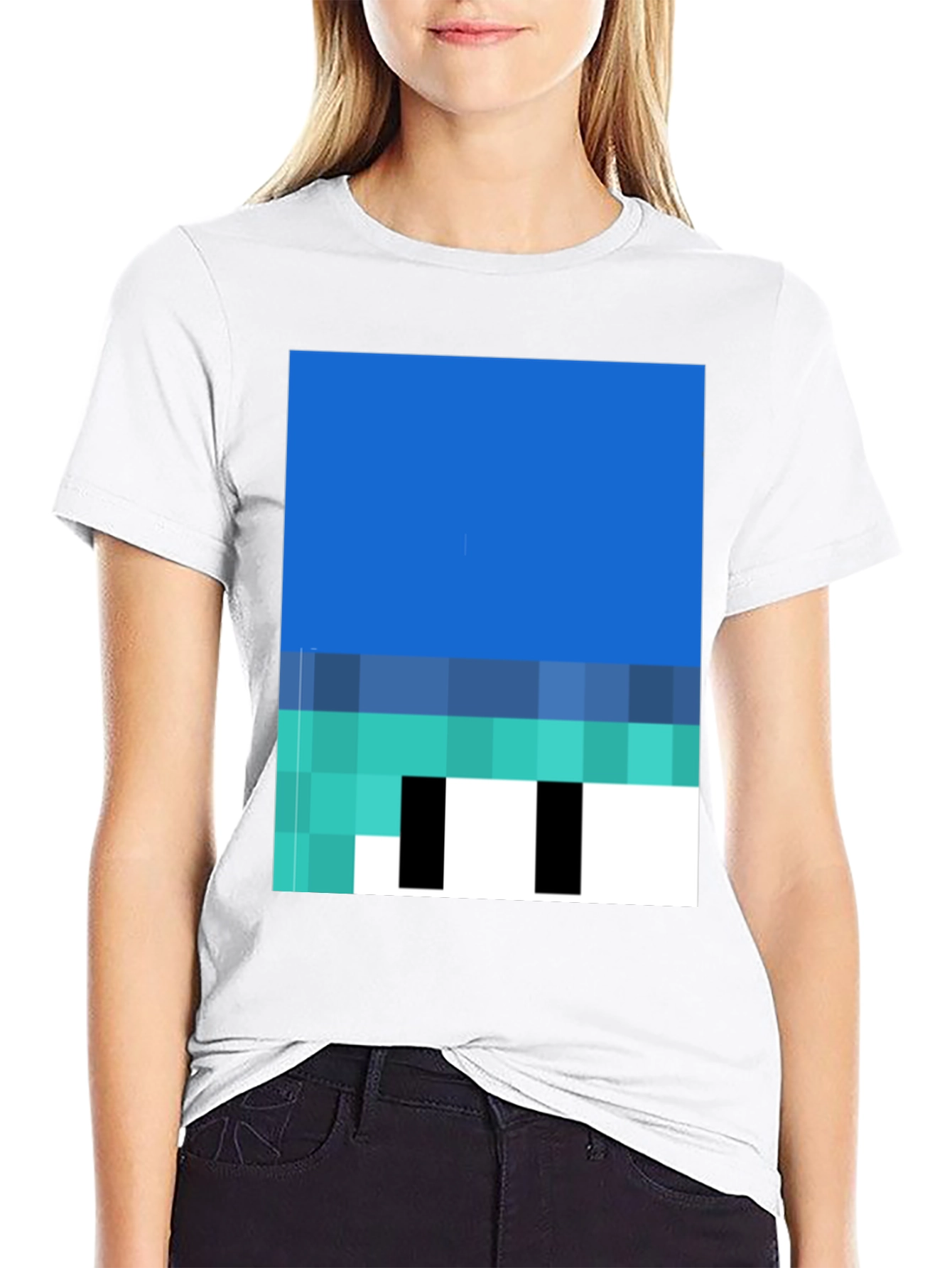 Minecraft Character Graphic Print Tee