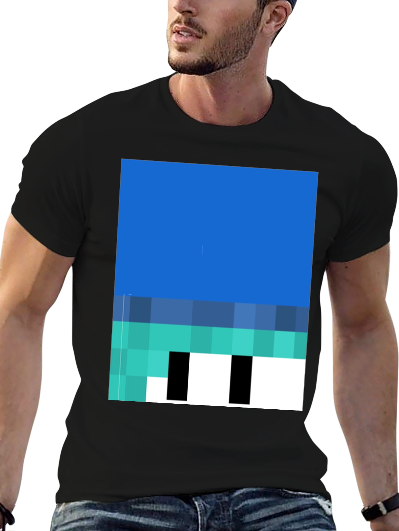 Minecraft Character Graphic Print Tee