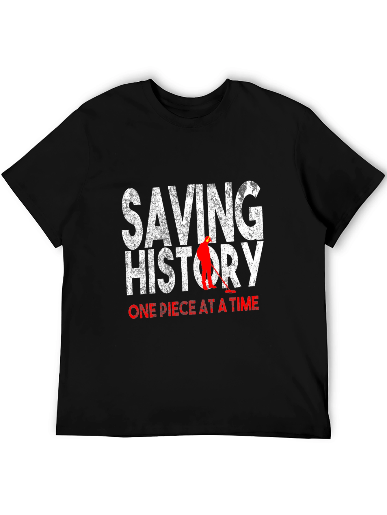 Saving History Tee - Detectorist Gift