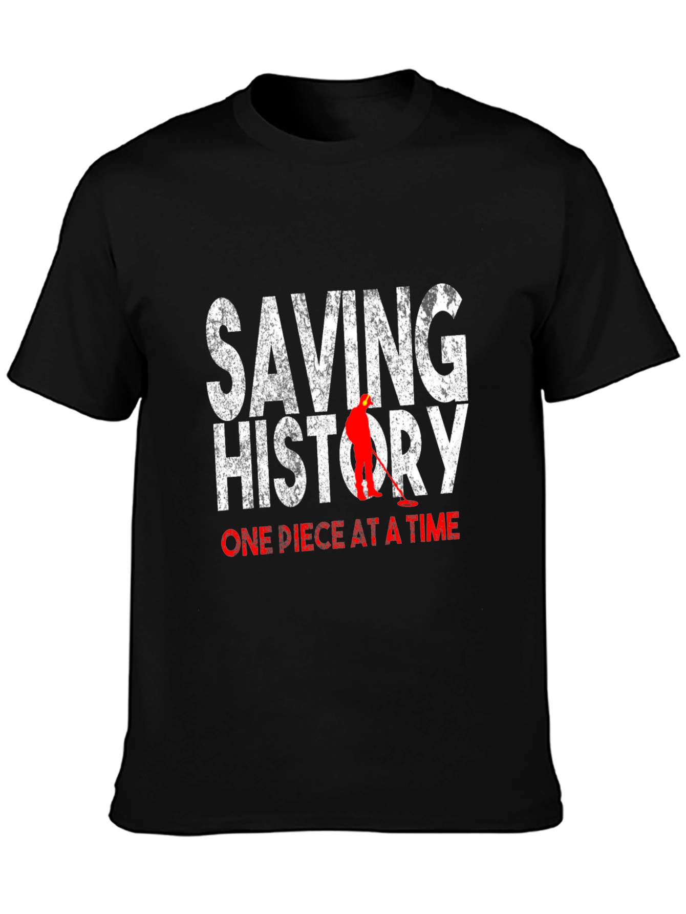 Saving History Tee - Detectorist Gift